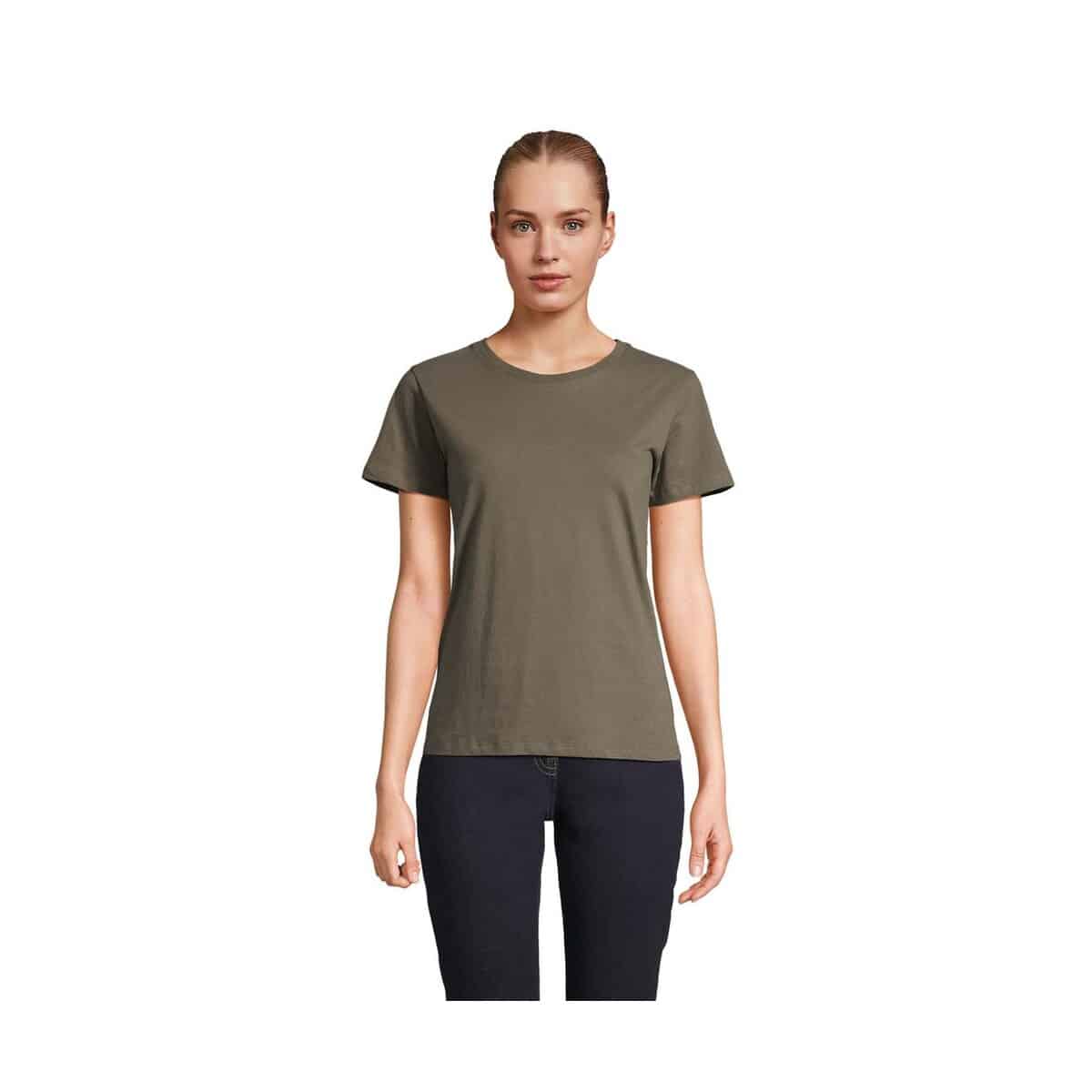 Koszulki z logo – regent damski t-shirt 150g regent women s01825-ar REGENT Damski T-Shirt 150g REGENT WOMEN s01825-ar