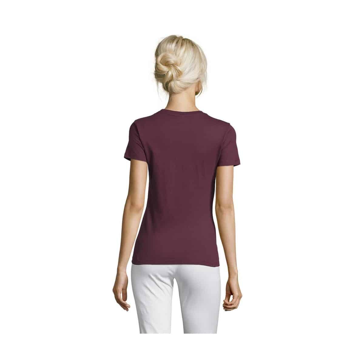Koszulki z logo – regent damski t-shirt 150g regent women s01825-bg-back REGENT Damski T-Shirt 150g REGENT WOMEN s01825-bg-back