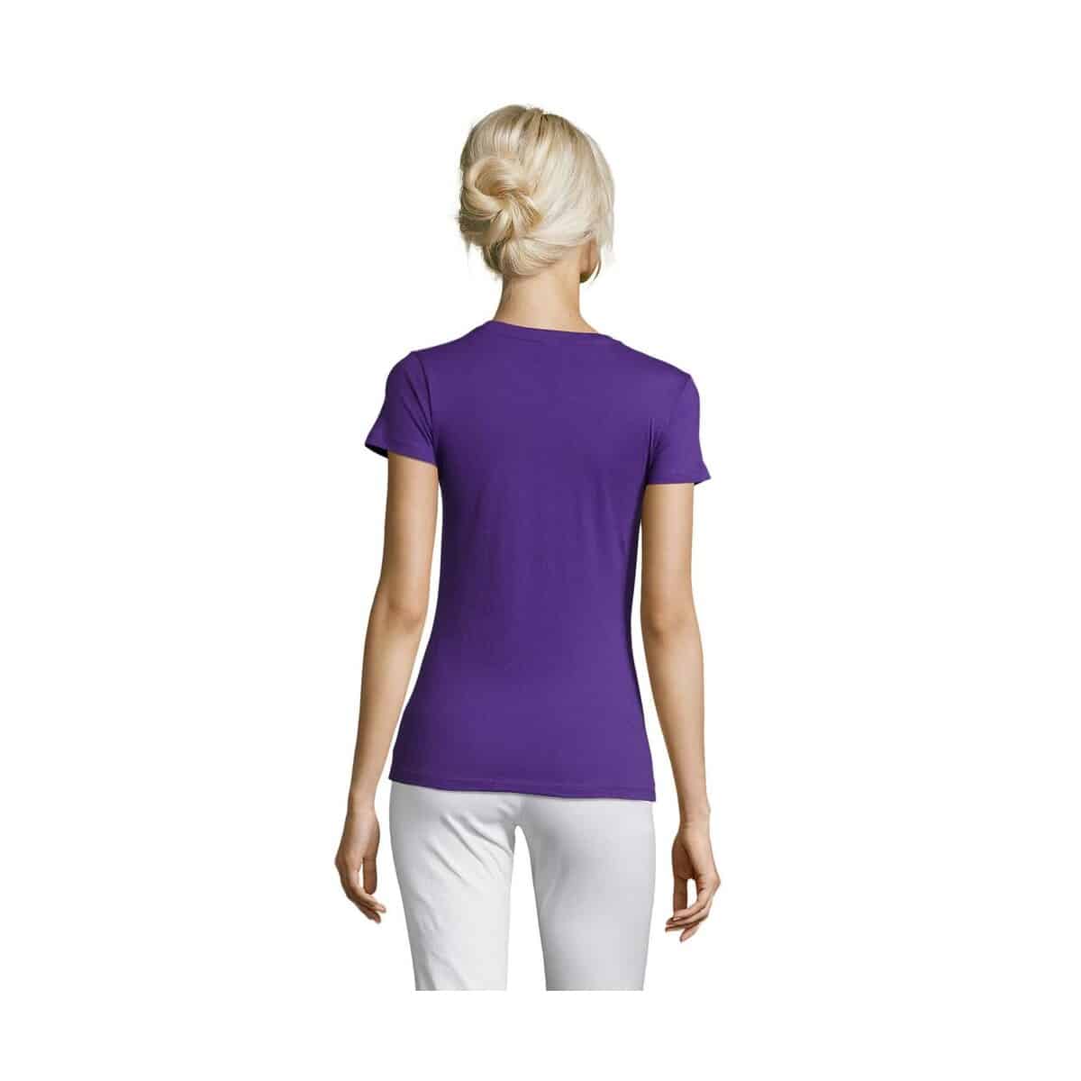 Koszulki z logo – regent damski t-shirt 150g regent women s01825-da-back REGENT Damski T-Shirt 150g REGENT WOMEN s01825-da-back