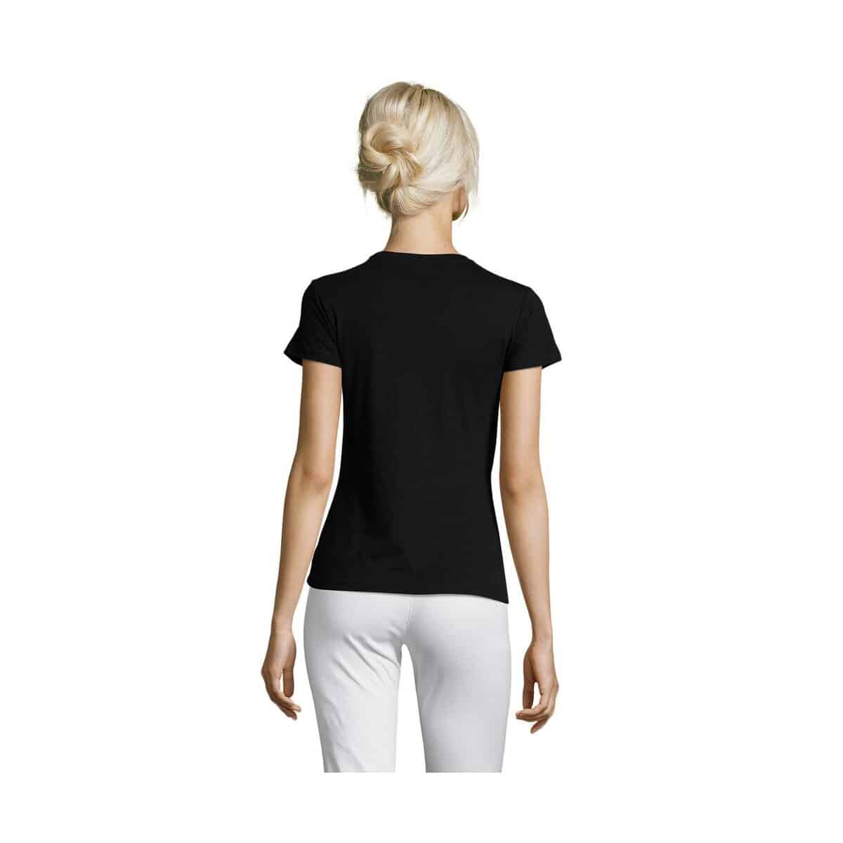 Koszulki z logo – regent damski t-shirt 150g regent women s01825-db-back REGENT Damski T-Shirt 150g REGENT WOMEN s01825-db-back