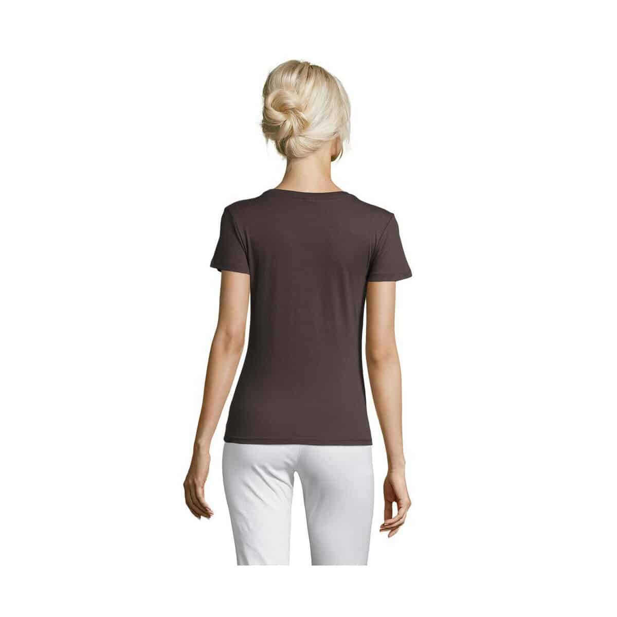 Koszulki z logo – regent damski t-shirt 150g regent women s01825-dg-back REGENT Damski T-Shirt 150g REGENT WOMEN s01825-dg-back