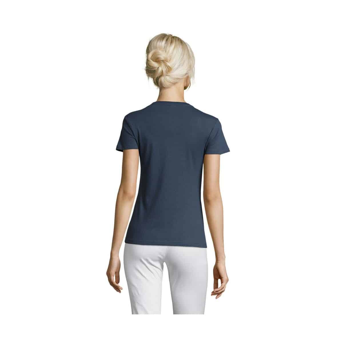 Koszulki z logo – regent damski t-shirt 150g regent women s01825-dm-back REGENT Damski T-Shirt 150g REGENT WOMEN s01825-dm-back