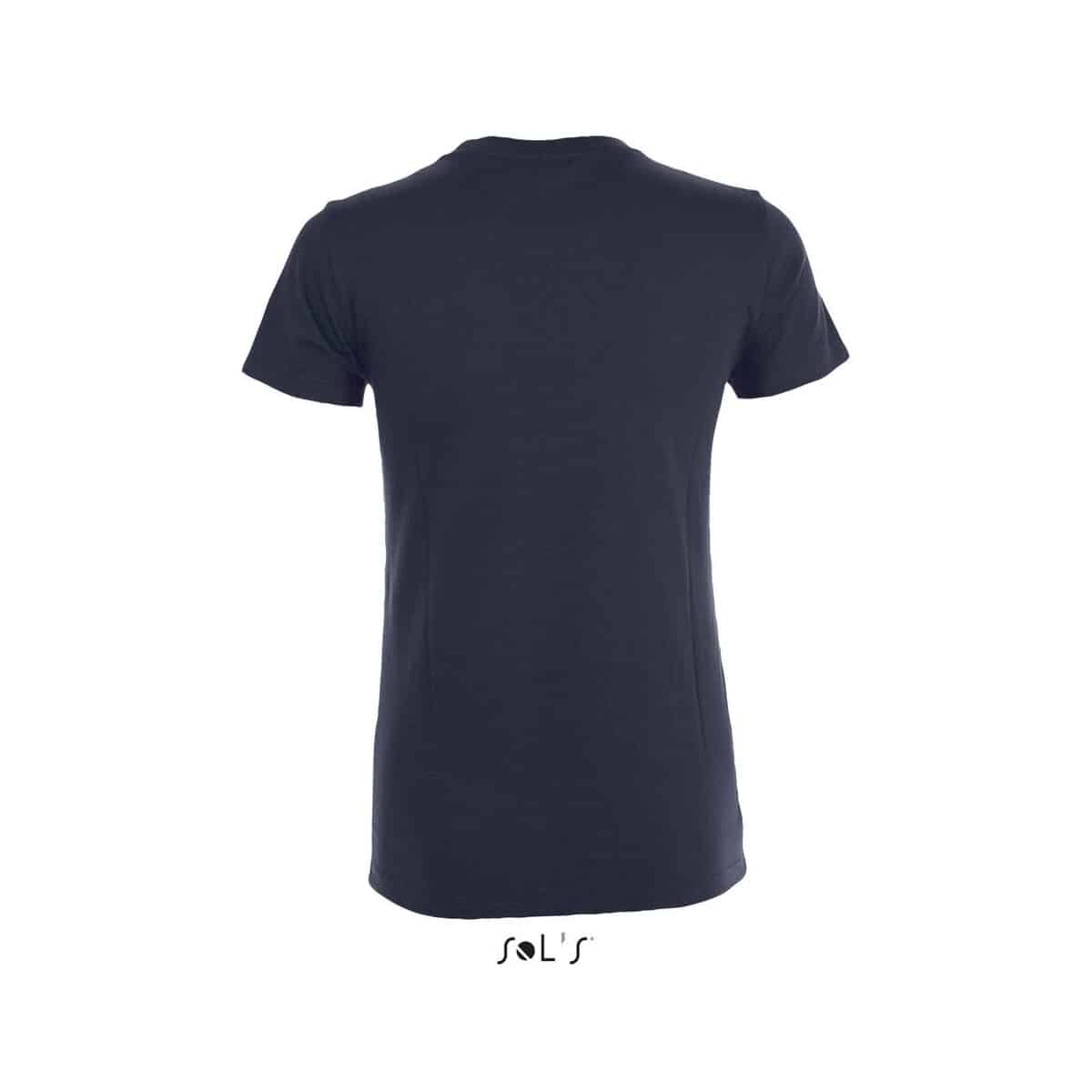 Koszulki z logo – regent damski t-shirt 150g regent women s01825-fn-back REGENT Damski T-Shirt 150g REGENT WOMEN s01825-fn-back