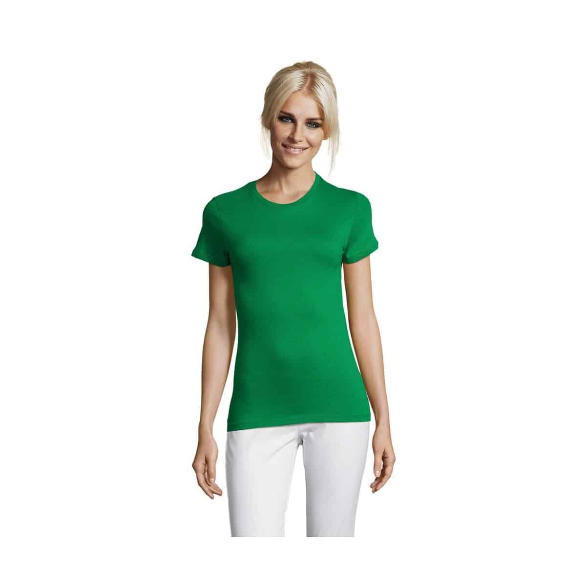 Koszulki z logo – regent damski t-shirt 150g regent women s01825-kg REGENT Damski T-Shirt 150g REGENT WOMEN s01825-kg
