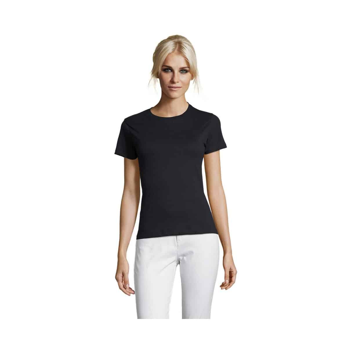 Koszulki z logo – regent damski t-shirt 150g regent women s01825-ny REGENT Damski T-Shirt 150g REGENT WOMEN s01825-ny