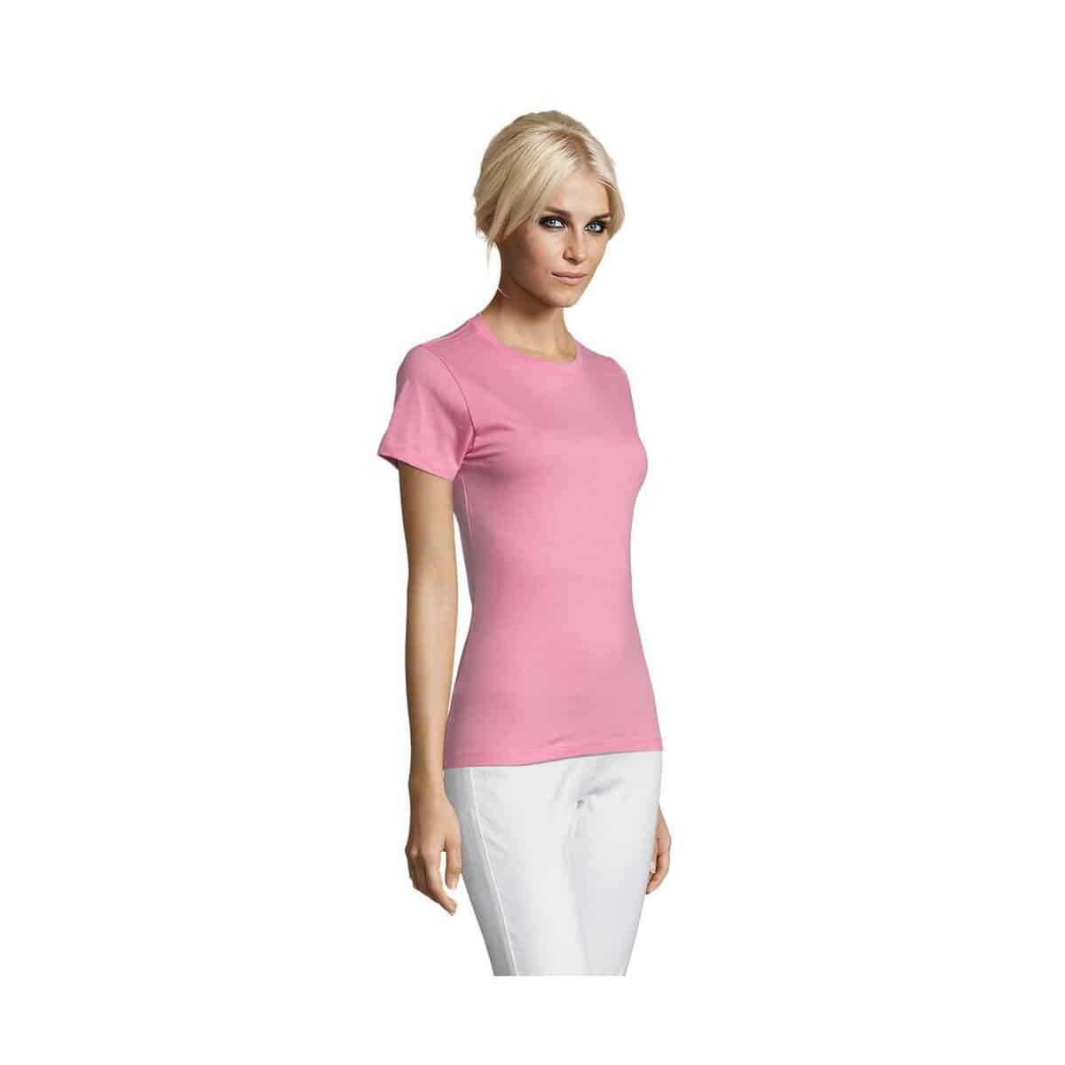 Koszulki z logo – regent damski t-shirt 150g regent women s01825-op-side REGENT Damski T-Shirt 150g REGENT WOMEN s01825-op-side