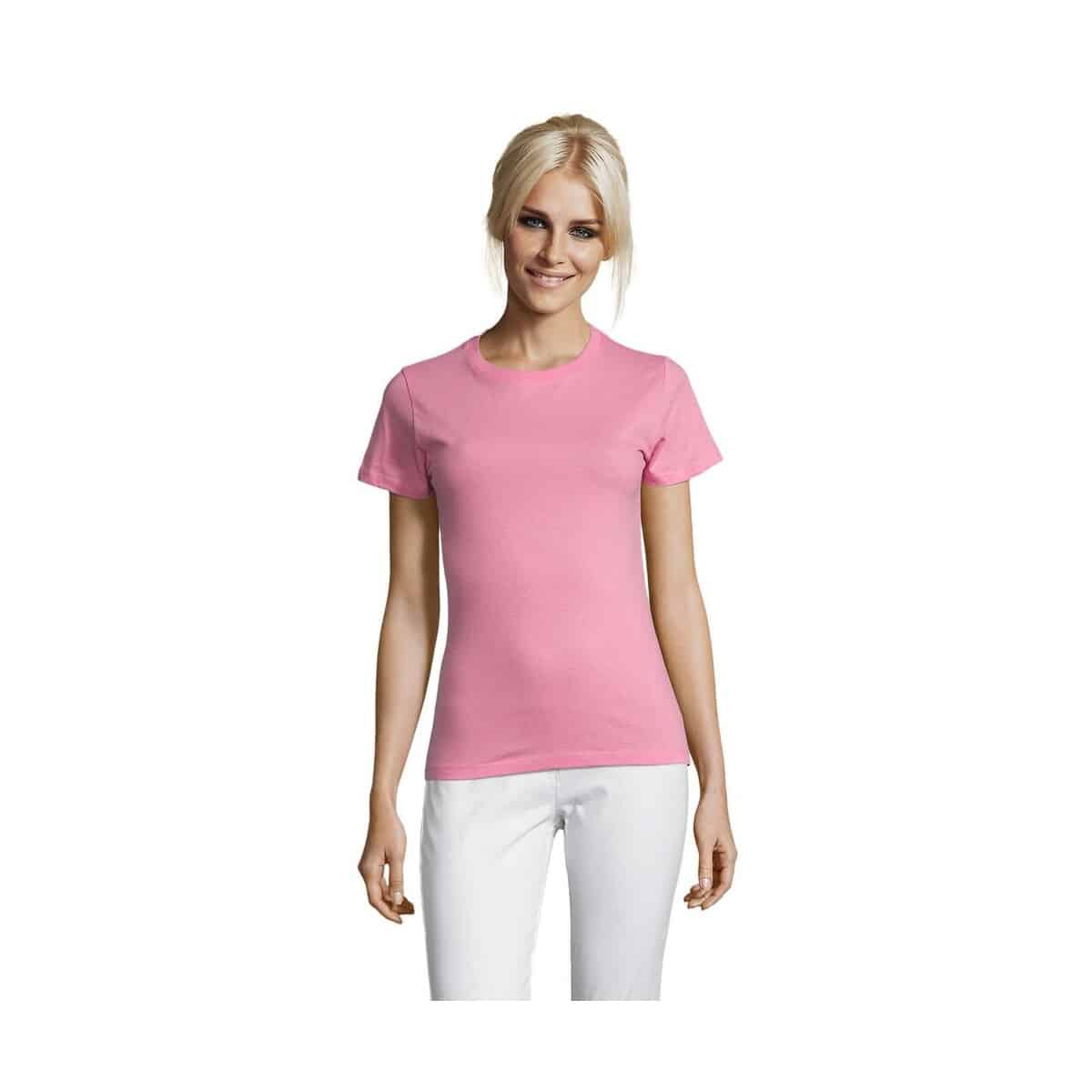 Koszulki z logo – regent damski t-shirt 150g regent women s01825-op REGENT Damski T-Shirt 150g REGENT WOMEN s01825-op