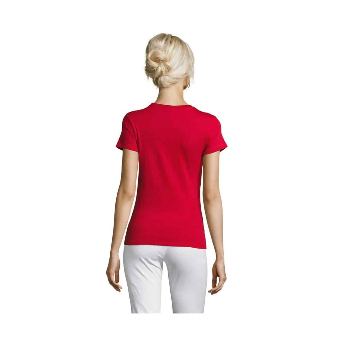 Koszulki z logo – regent damski t-shirt 150g regent women s01825-rd-back REGENT Damski T-Shirt 150g REGENT WOMEN s01825-rd-back