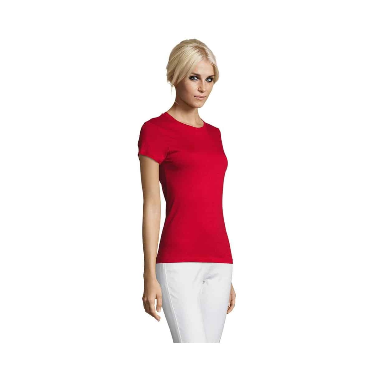 Koszulki z logo – regent damski t-shirt 150g regent women s01825-rd-side REGENT Damski T-Shirt 150g REGENT WOMEN s01825-rd-side