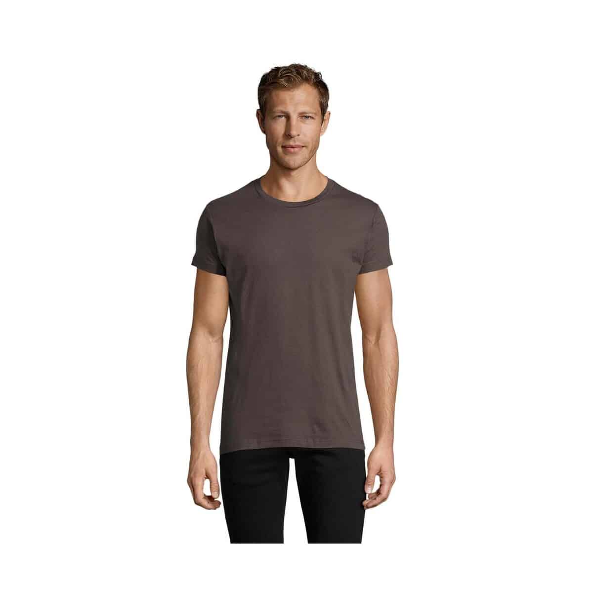 Koszulki z logo – regent fit męski 150g regent fit s00553-dg REGENT FIT MĘSKI 150g REGENT FIT s00553-dg