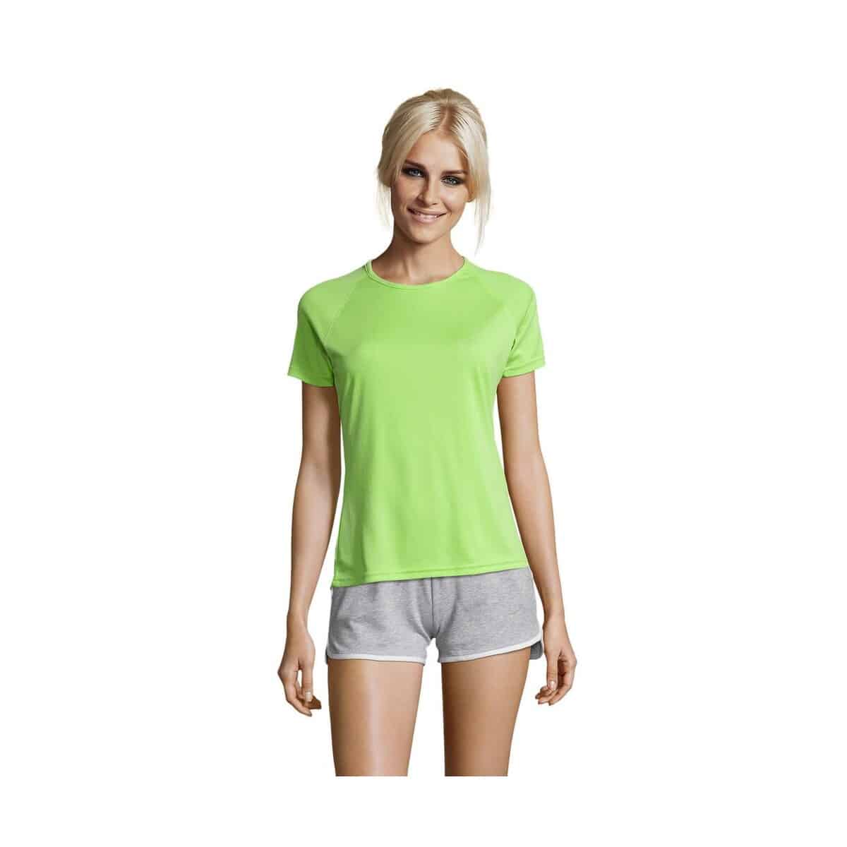 Koszulki z logo – sporty damski t-shirt 140g sporty women s01159-ag SPORTY Damski T-Shirt 140g SPORTY WOMEN s01159-ag