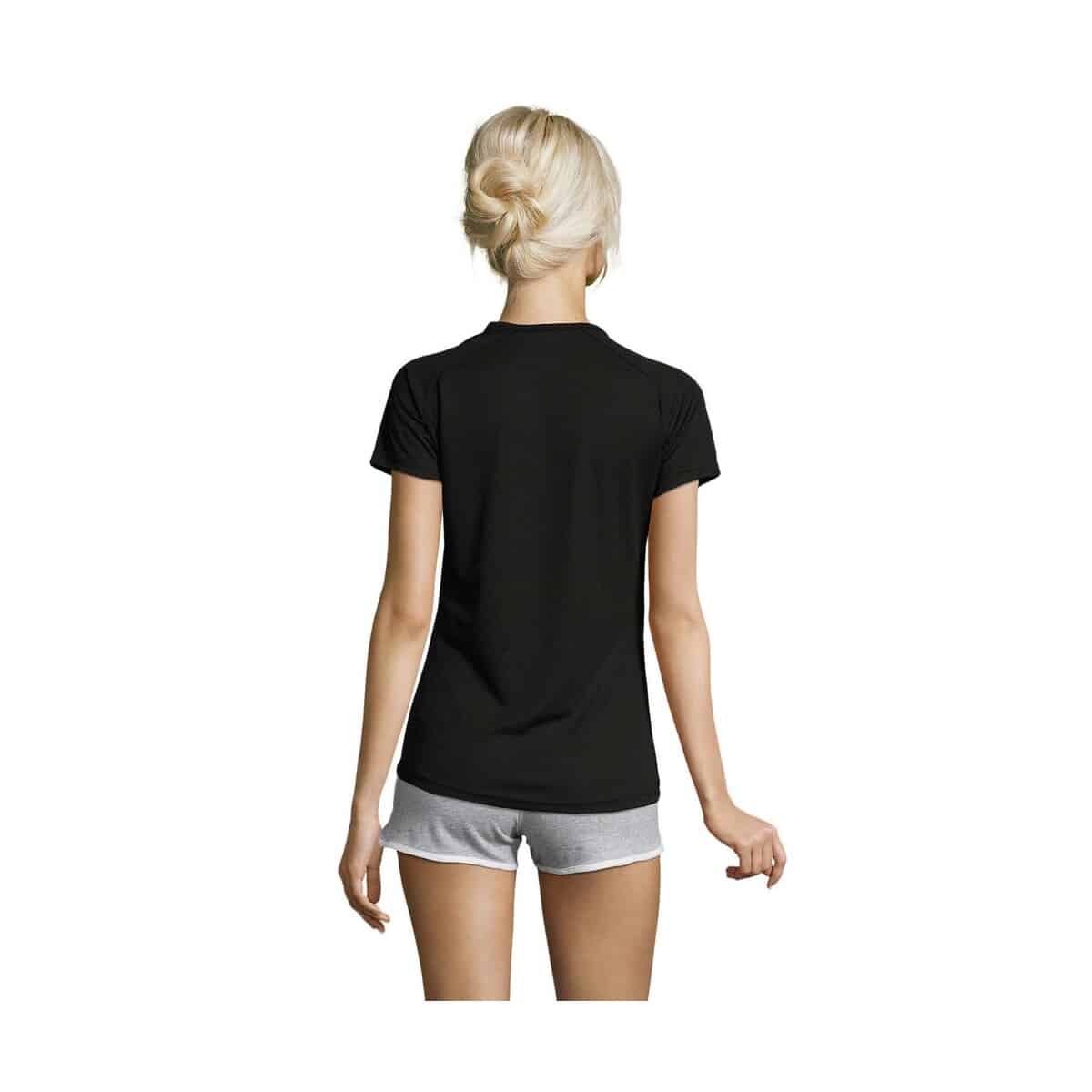 Koszulki z logo – sporty damski t-shirt 140g sporty women s01159-bk-back SPORTY Damski T-Shirt 140g SPORTY WOMEN s01159-bk-back