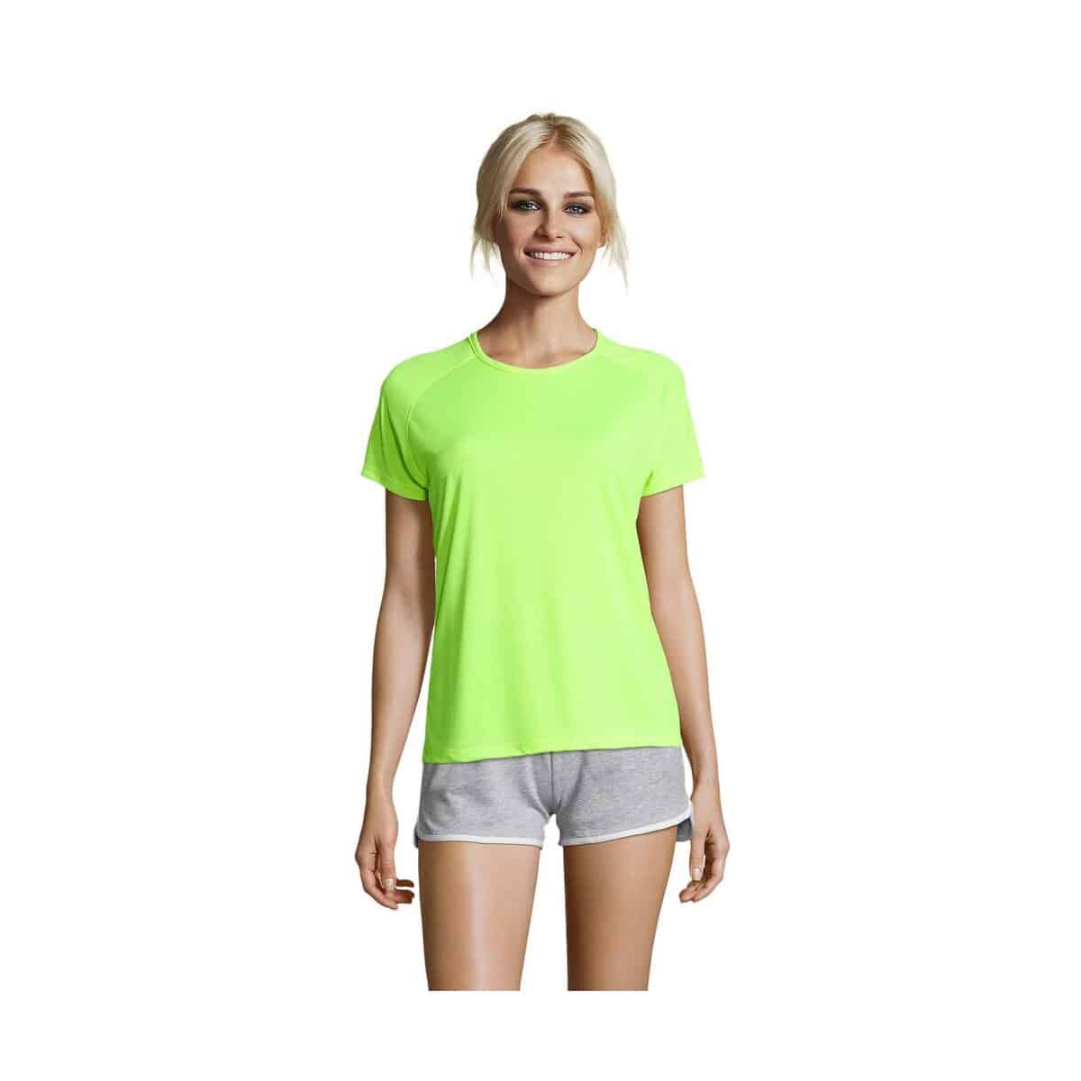 Koszulki z logo – sporty damski t-shirt 140g sporty women s01159-ne SPORTY Damski T-Shirt 140g SPORTY WOMEN s01159-ne