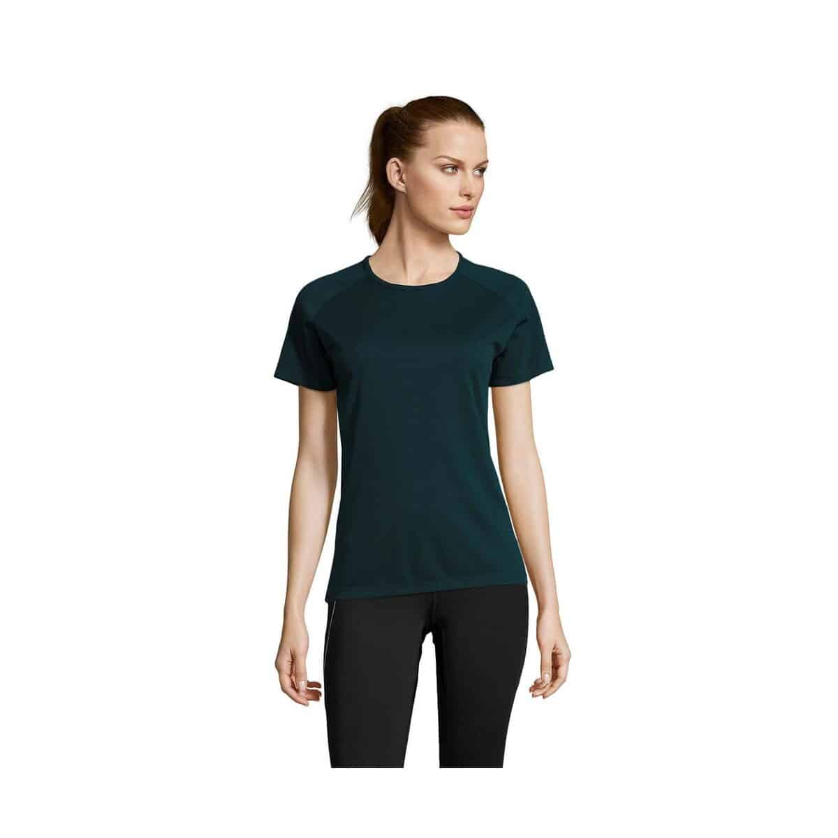 Koszulki z logo – sporty damski t-shirt 140g sporty women s01159-pb SPORTY Damski T-Shirt 140g SPORTY WOMEN s01159-pb