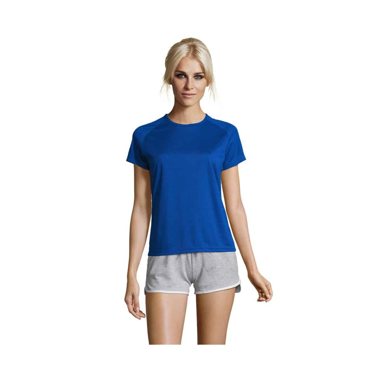 Koszulki z logo – sporty damski t-shirt 140g sporty women s01159-rb SPORTY Damski T-Shirt 140g SPORTY WOMEN s01159-rb