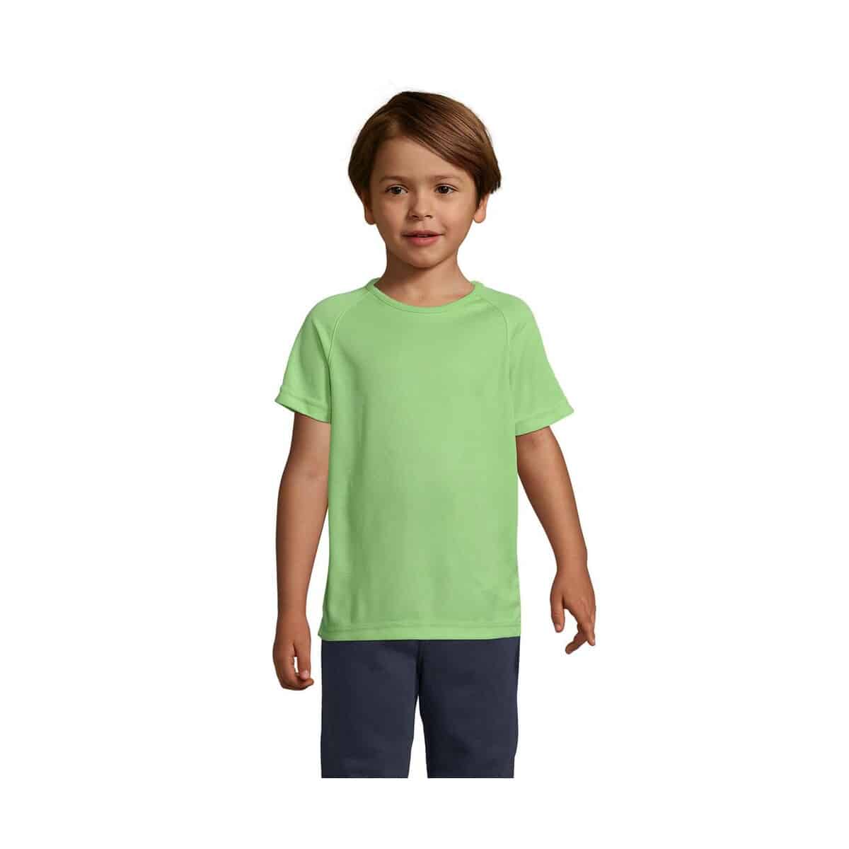 Koszulki z logo – sporty dziecięcy t-shirt sporty kids s01166-ag SPORTY Dziecięcy T-Shirt SPORTY KIDS s01166-ag
