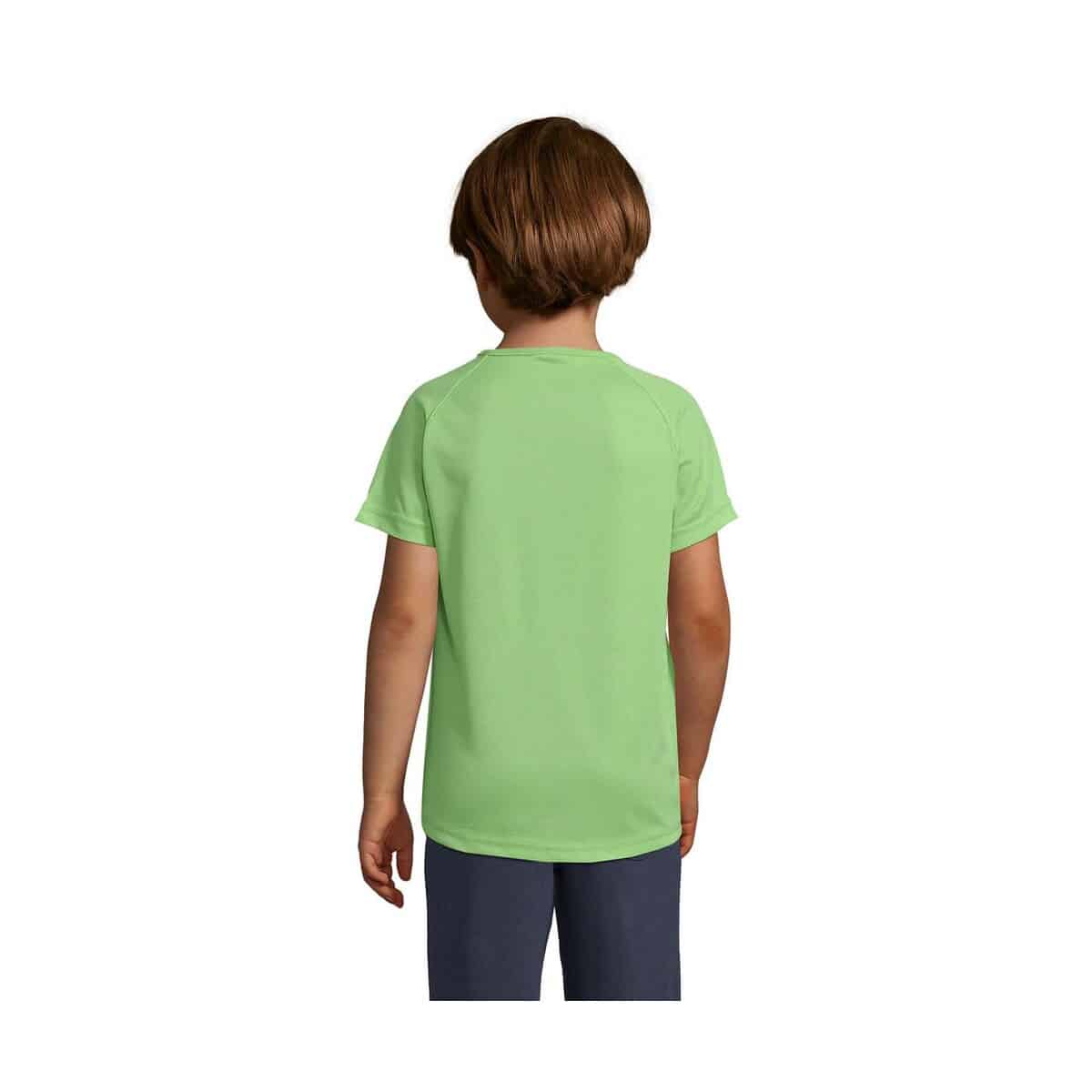Koszulki z logo – sporty dziecięcy t-shirt sporty kids s01166-ag-back SPORTY Dziecięcy T-Shirt SPORTY KIDS s01166-ag-back