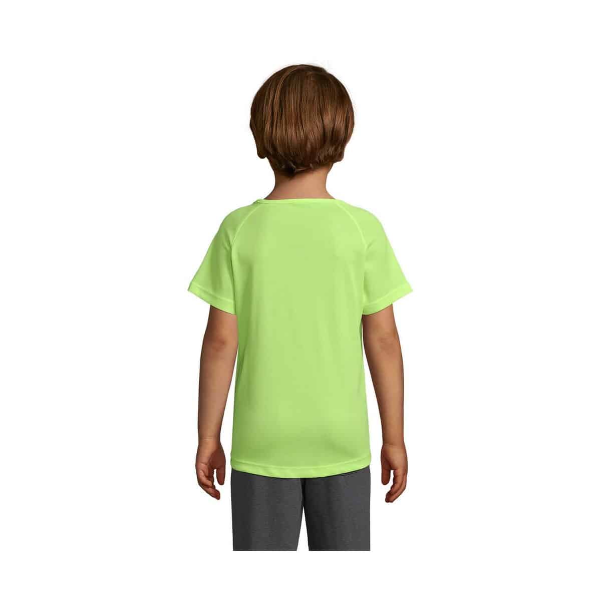 Koszulki z logo – sporty dziecięcy t-shirt sporty kids s01166-ne-back SPORTY Dziecięcy T-Shirt SPORTY KIDS s01166-ne-back