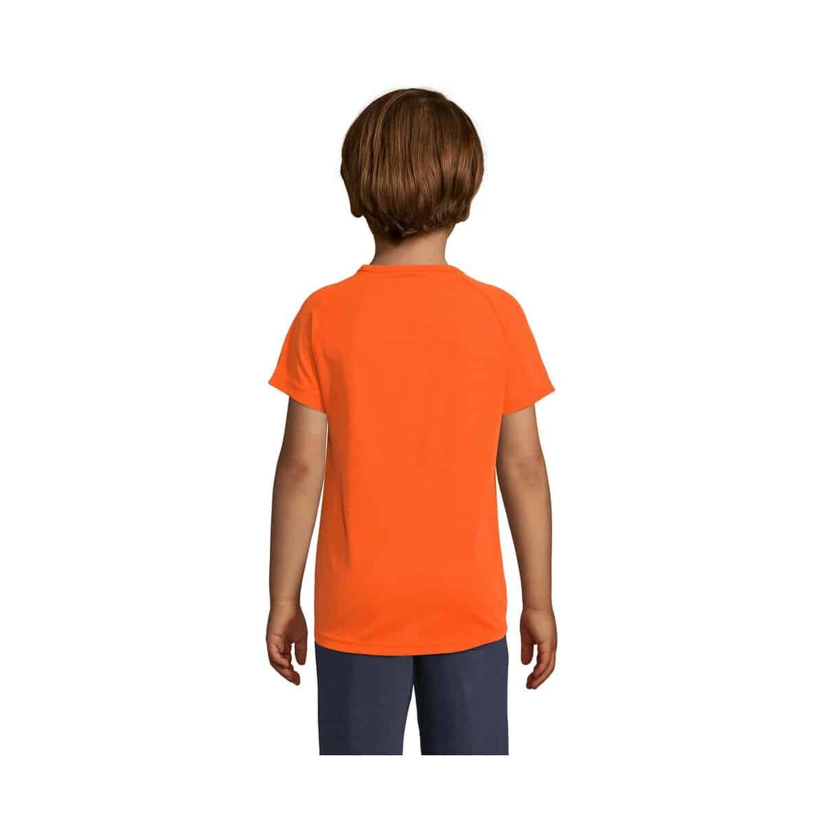 Koszulki z logo – sporty dziecięcy t-shirt sporty kids s01166-no-back SPORTY Dziecięcy T-Shirt SPORTY KIDS s01166-no-back