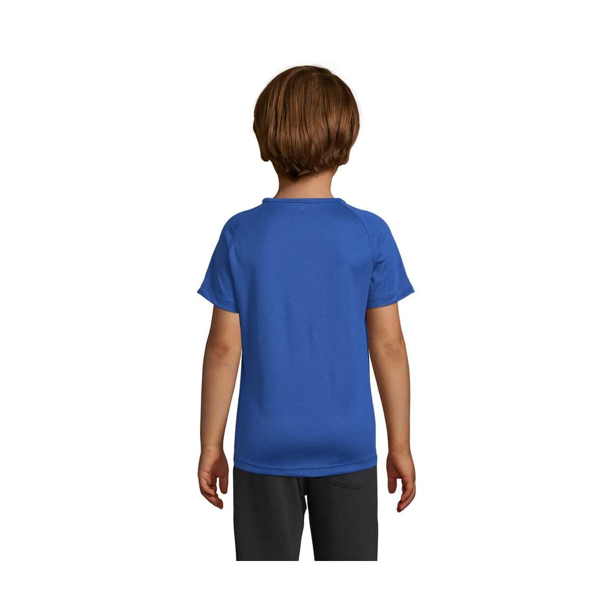Koszulki z logo – sporty dziecięcy t-shirt sporty kids s01166-rb-back SPORTY Dziecięcy T-Shirt SPORTY KIDS s01166-rb-back