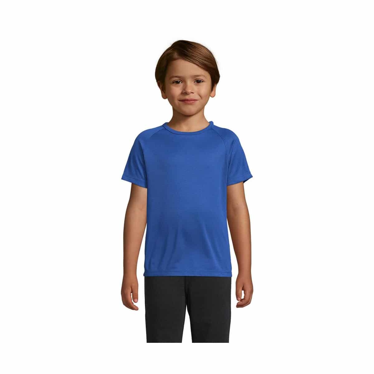 Koszulki z logo – sporty dziecięcy t-shirt sporty kids s01166-rb SPORTY Dziecięcy T-Shirt SPORTY KIDS s01166-rb