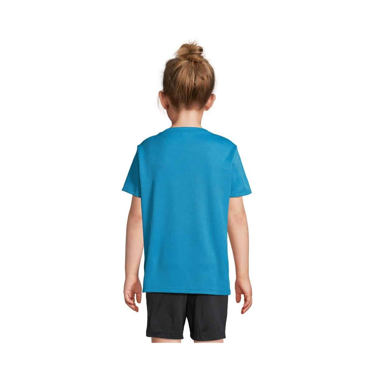 Koszulki z logo – sprint kids sports t-shirt sprint kids s04773-aq-back SPRINT KIDS SPORTS T-SHIRT SPRINT KIDS s04773-aq-back