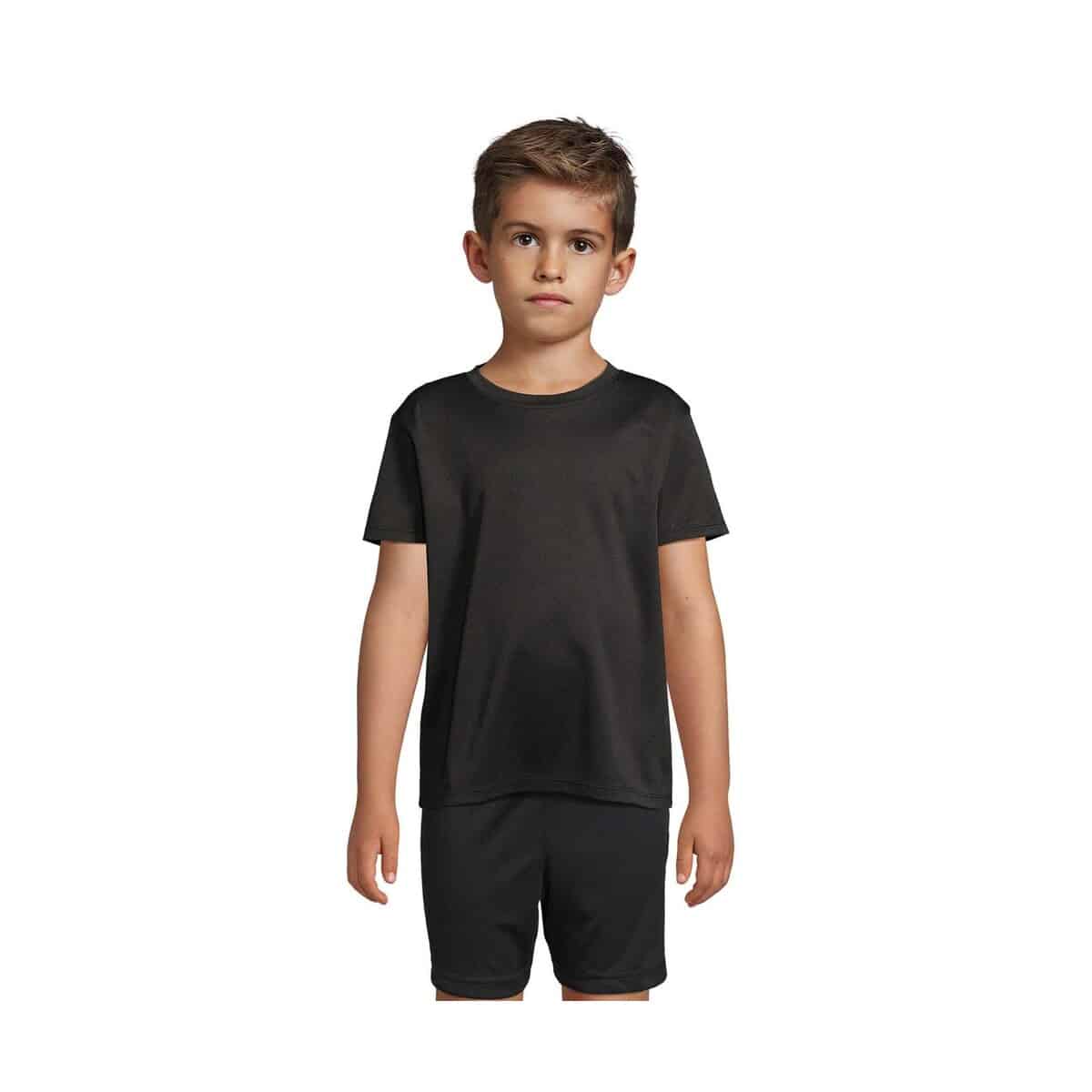 Koszulki z logo – sprint kids sports t-shirt sprint kids s04773-bk SPRINT KIDS SPORTS T-SHIRT SPRINT KIDS s04773-bk