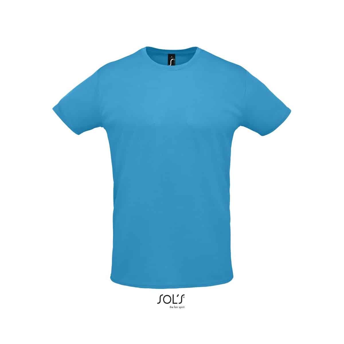Koszulki z logo – sprint uni t-shirt 130g sprint s02995-aq SPRINT UNI T-SHIRT 130g SPRINT s02995-aq