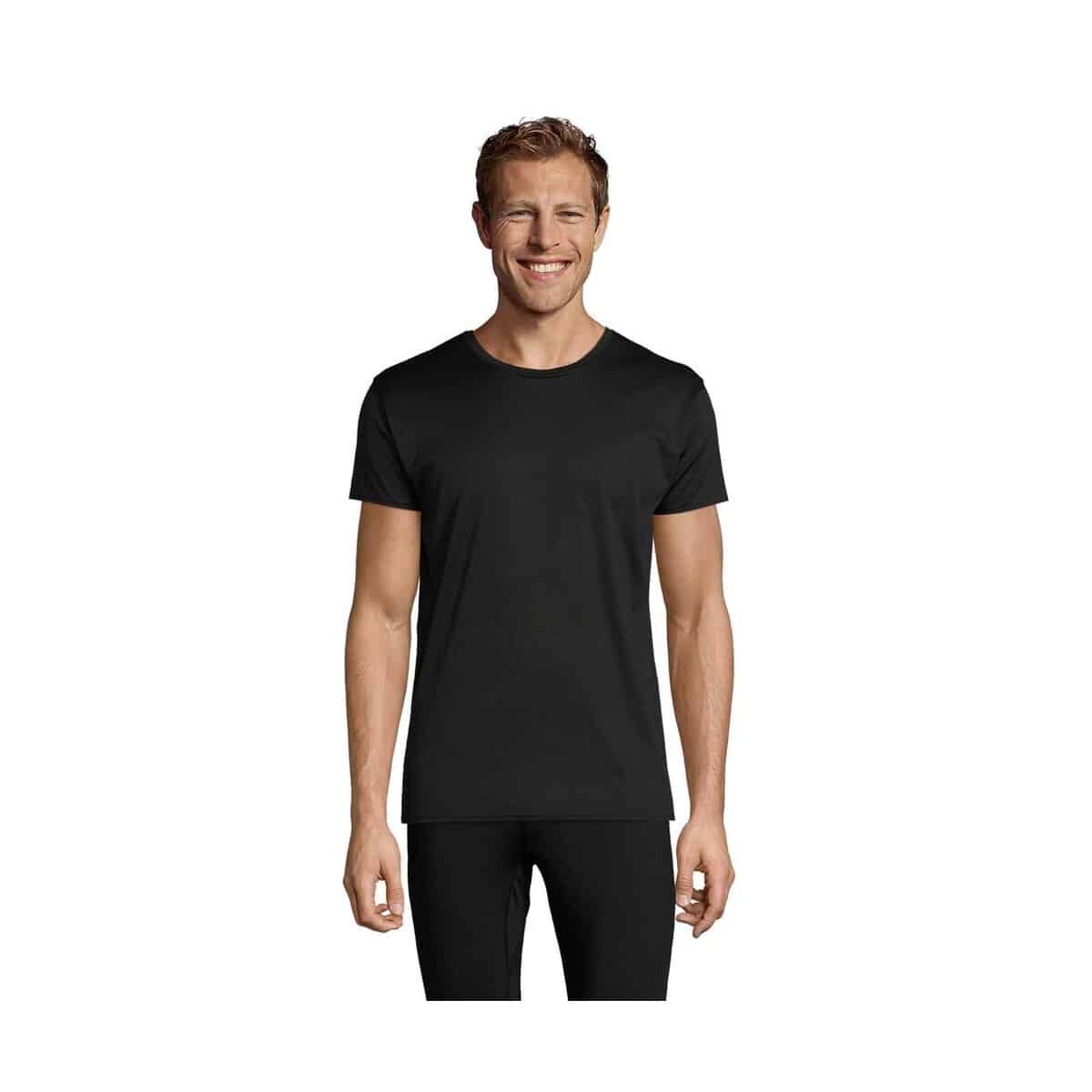 Koszulki z logo – sprint uni t-shirt 130g sprint s02995-bk SPRINT UNI T-SHIRT 130g SPRINT s02995-bk