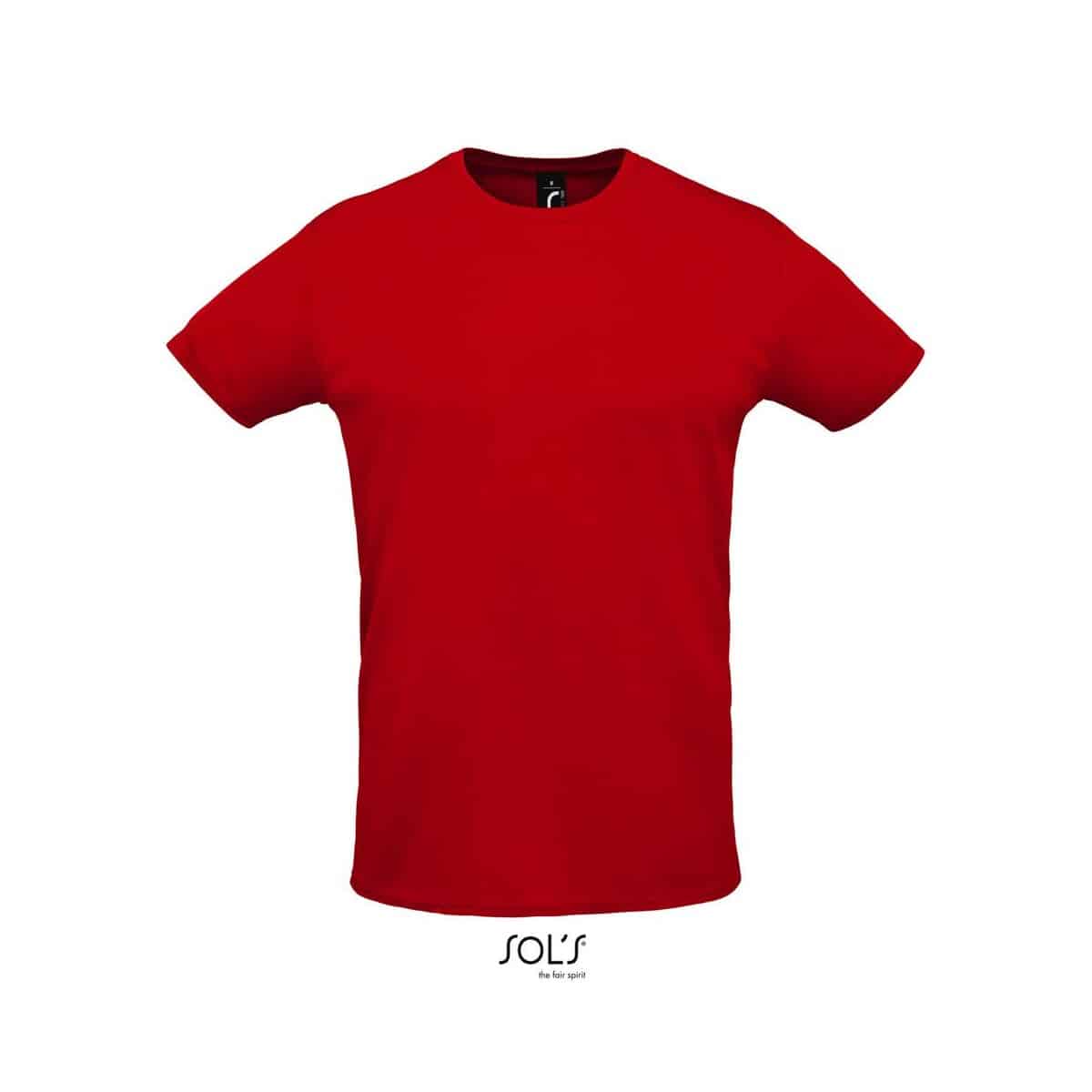 Koszulki z logo – sprint uni t-shirt 130g sprint s02995-rd SPRINT UNI T-SHIRT 130g SPRINT s02995-rd