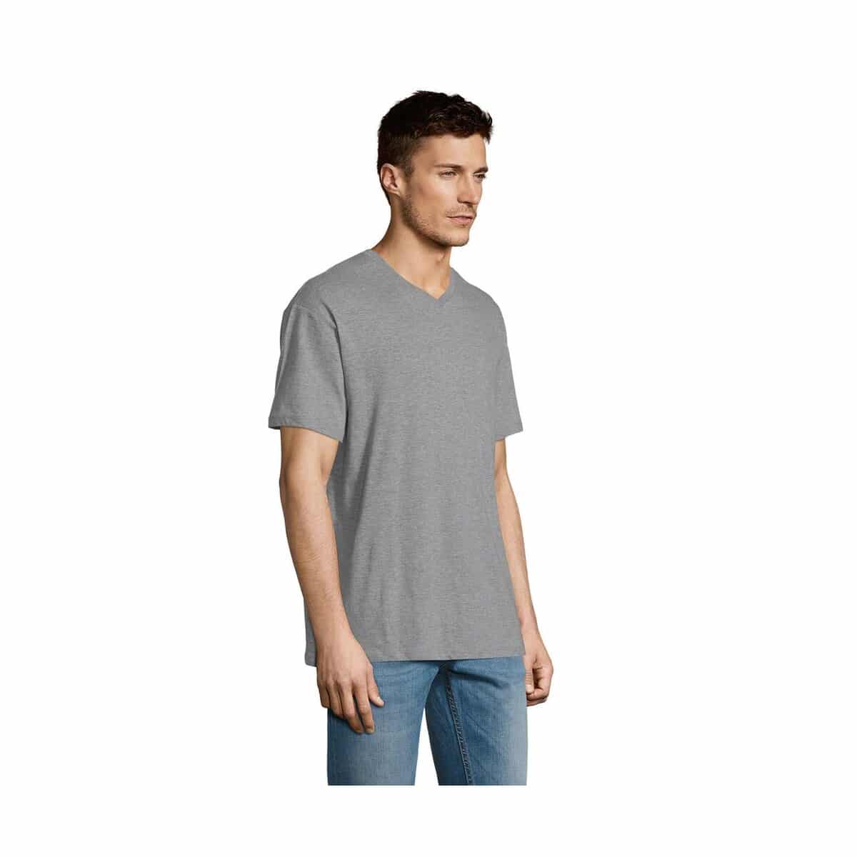 Koszulki z logo – victory męski t-shirt 150g victory s11150-gm-side VICTORY Męski T-SHIRT 150g VICTORY s11150-gm-side