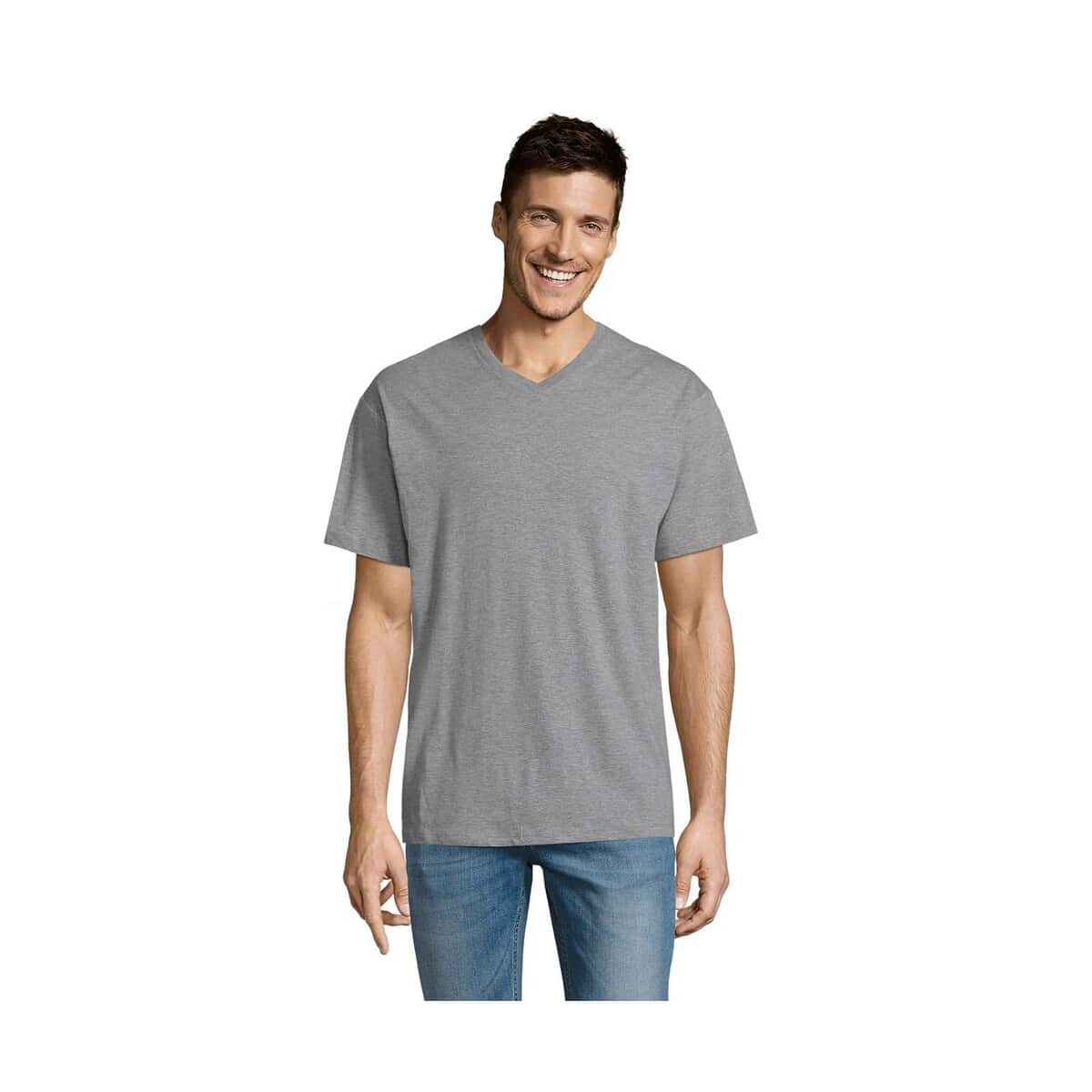 Koszulki z logo – victory męski t-shirt 150g victory s11150-gm VICTORY Męski T-SHIRT 150g VICTORY s11150-gm
