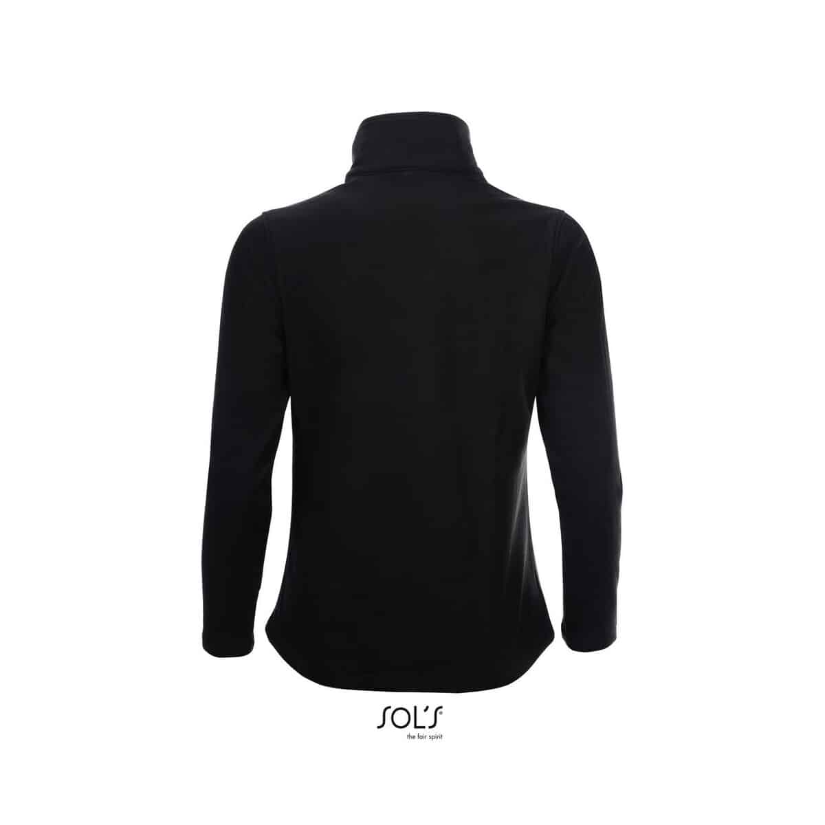 Kurtki z logo – race damskie softsh. kurtka race women s01194-bk-back RACE Damskie Softsh. Kurtka RACE WOMEN s01194-bk-back