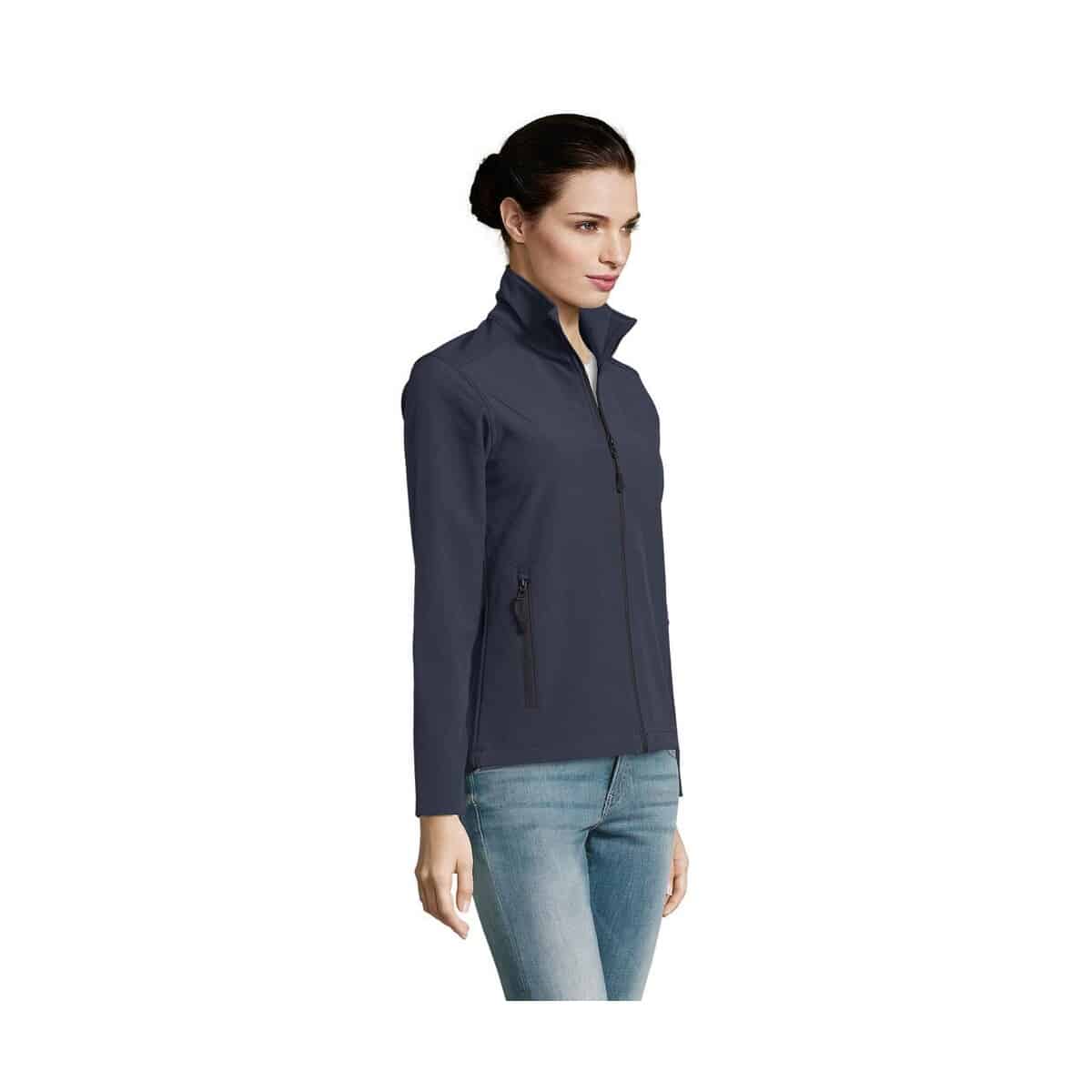 Kurtki z logo – race damskie softsh. kurtka race women s01194-fn-side RACE Damskie Softsh. Kurtka RACE WOMEN s01194-fn-side