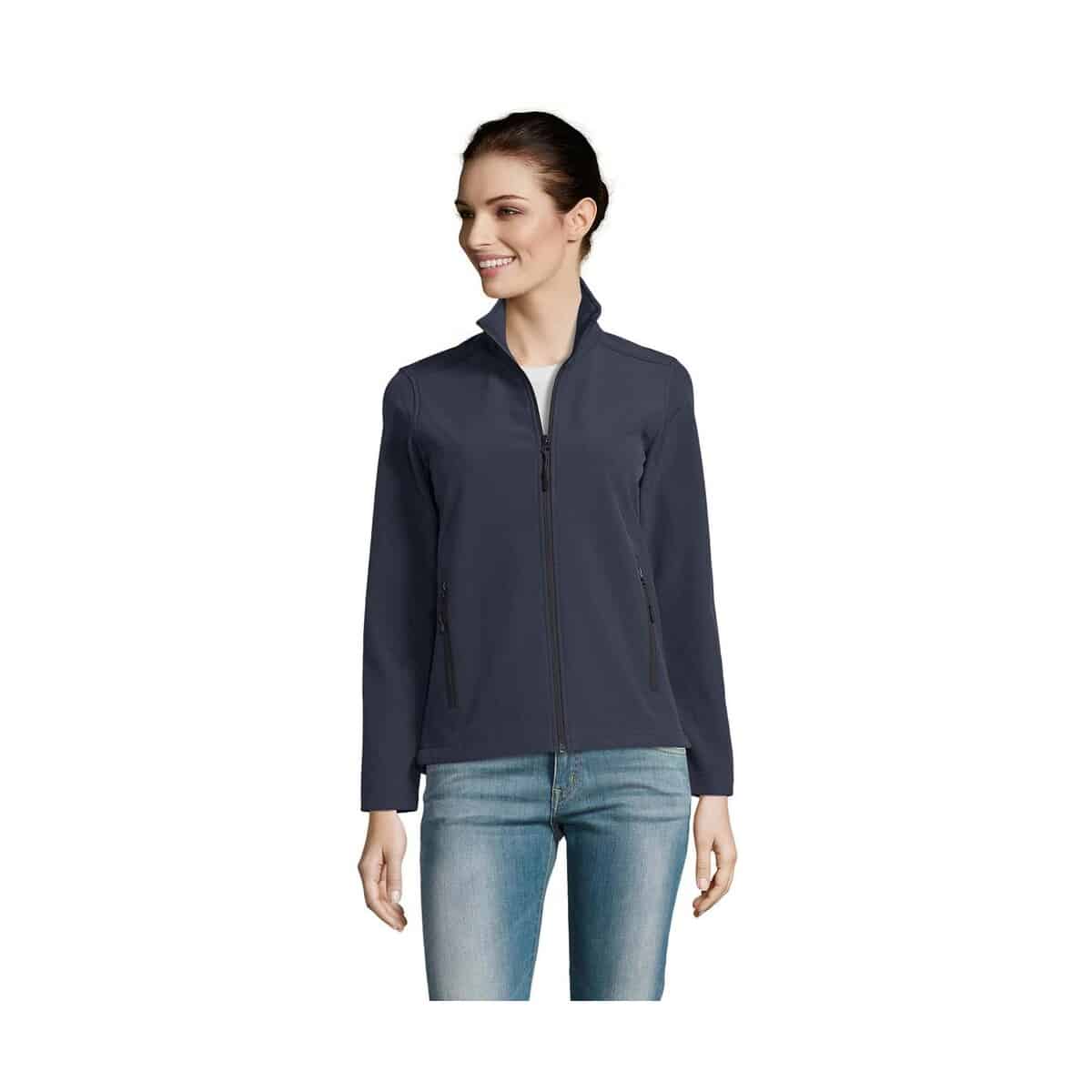 Kurtki z logo – race damskie softsh. kurtka race women s01194-fn RACE Damskie Softsh. Kurtka RACE WOMEN s01194-fn