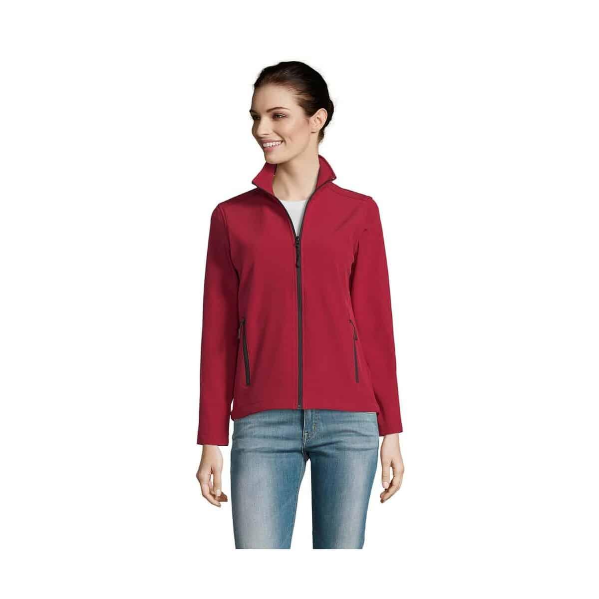 Kurtki z logo – race damskie softsh. kurtka race women s01194-pe RACE Damskie Softsh. Kurtka RACE WOMEN s01194-pe