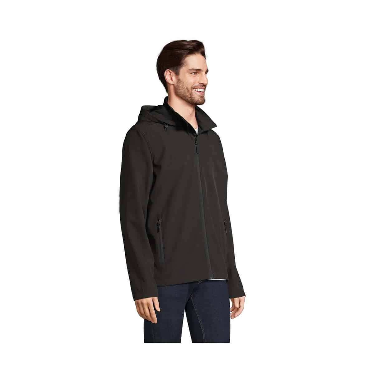 Kurtki z logo – race men kurtka z kapturem race hooded men s04447-bk-side RACE MEN Kurtka z kapturem RACE HOODED MEN s04447-bk-side