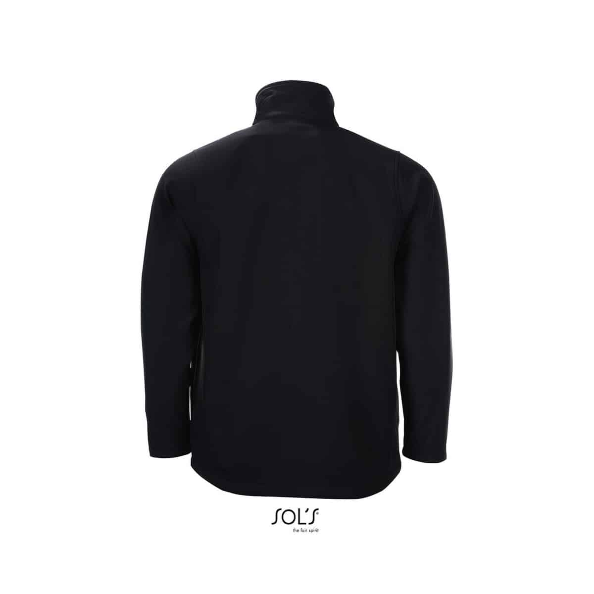 Kurtki z logo – race męski softshell race men s01195-bk-back RACE męski softshell RACE MEN s01195-bk-back