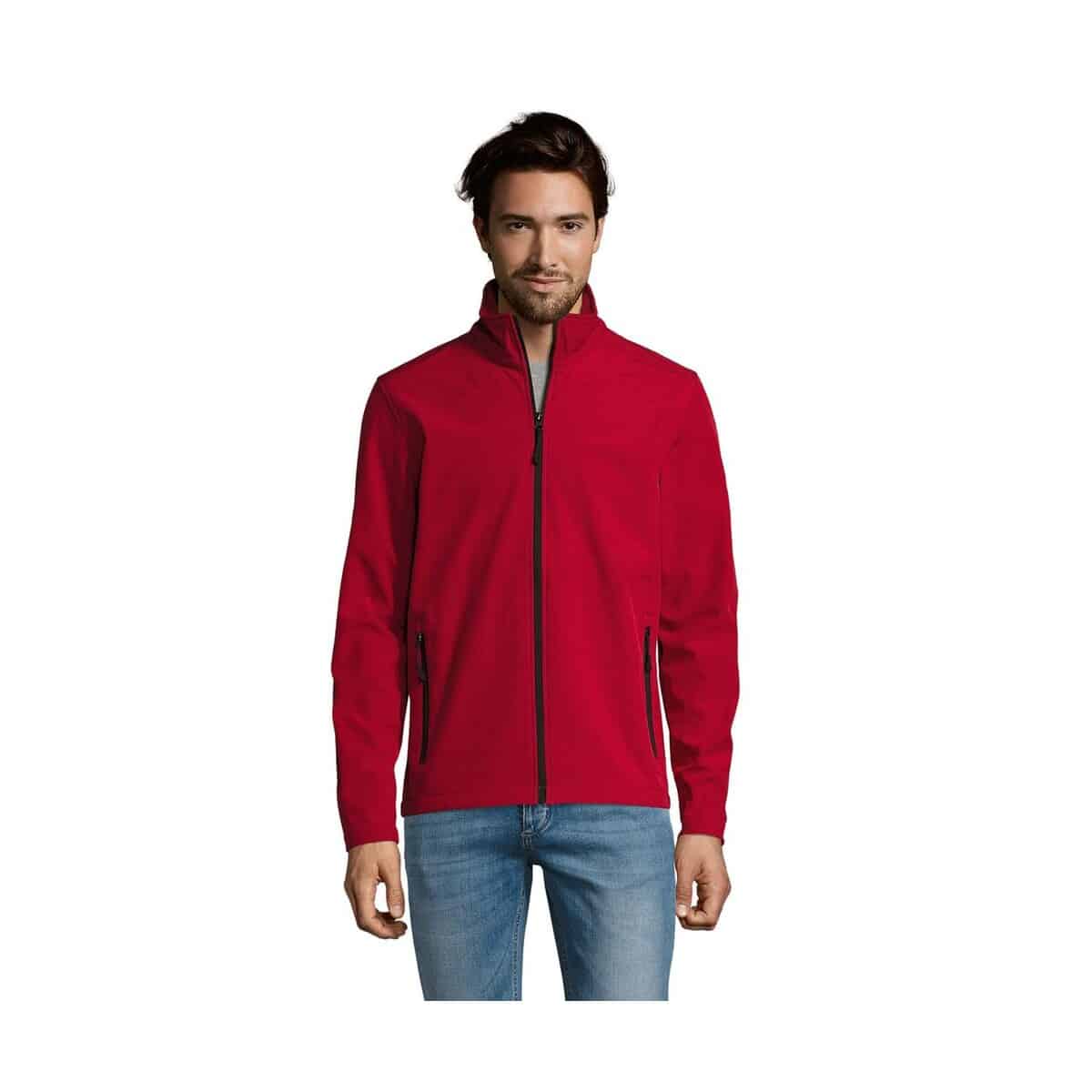 Kurtki z logo – race męski softshell race men s01195-pe RACE męski softshell RACE MEN s01195-pe