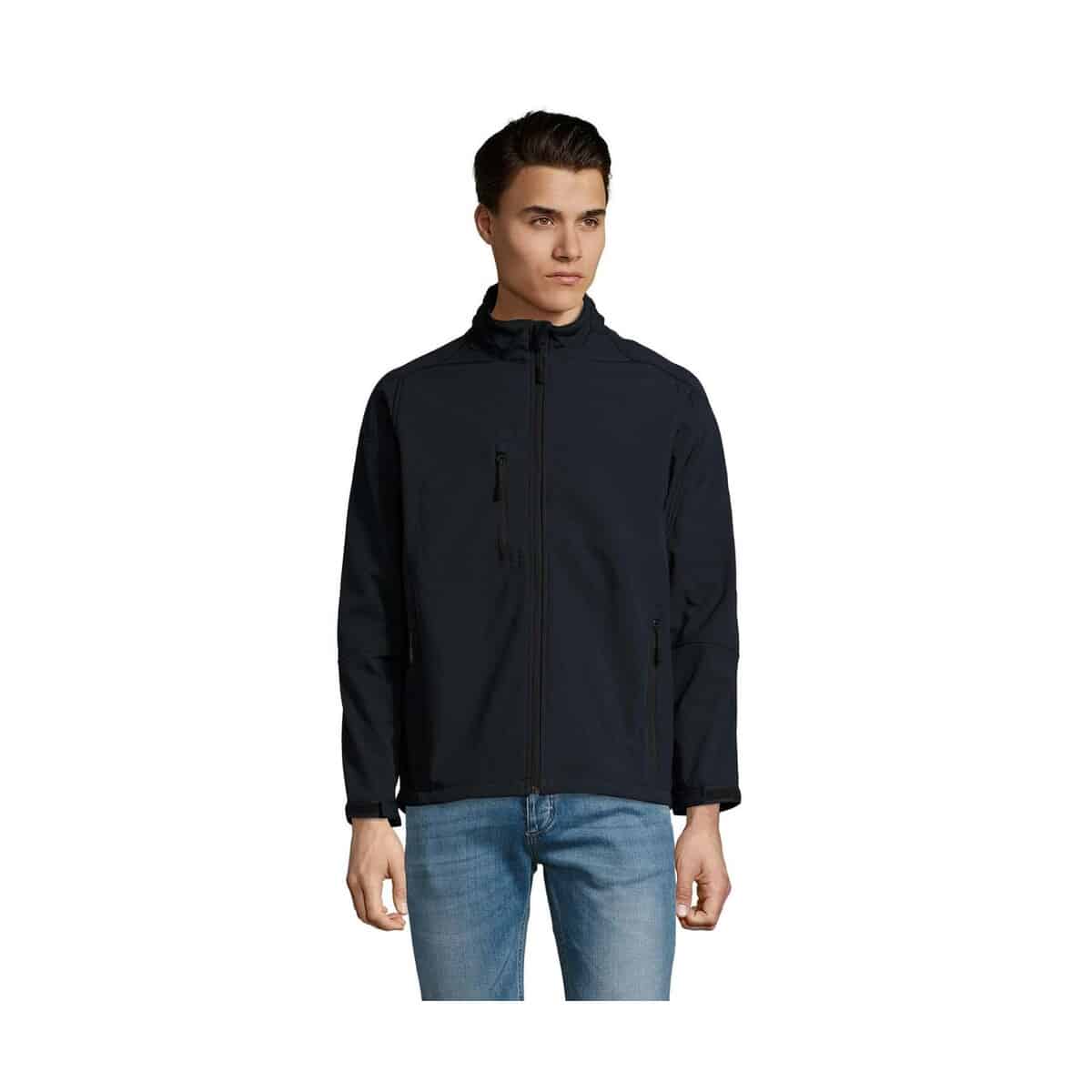 Kurtki z logo – relax męski softshell 340g relax s46600-ab RELAX Męski softshell 340g RELAX s46600-ab