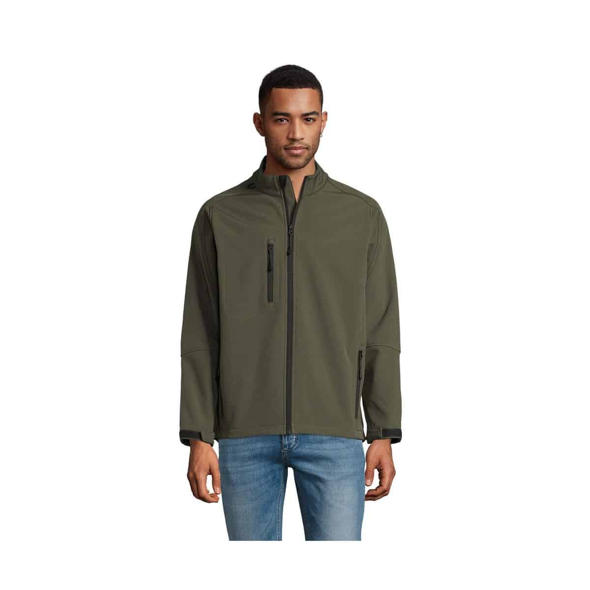 Kurtki z logo – relax męski softshell 340g relax s46600-ar RELAX Męski softshell 340g RELAX s46600-ar
