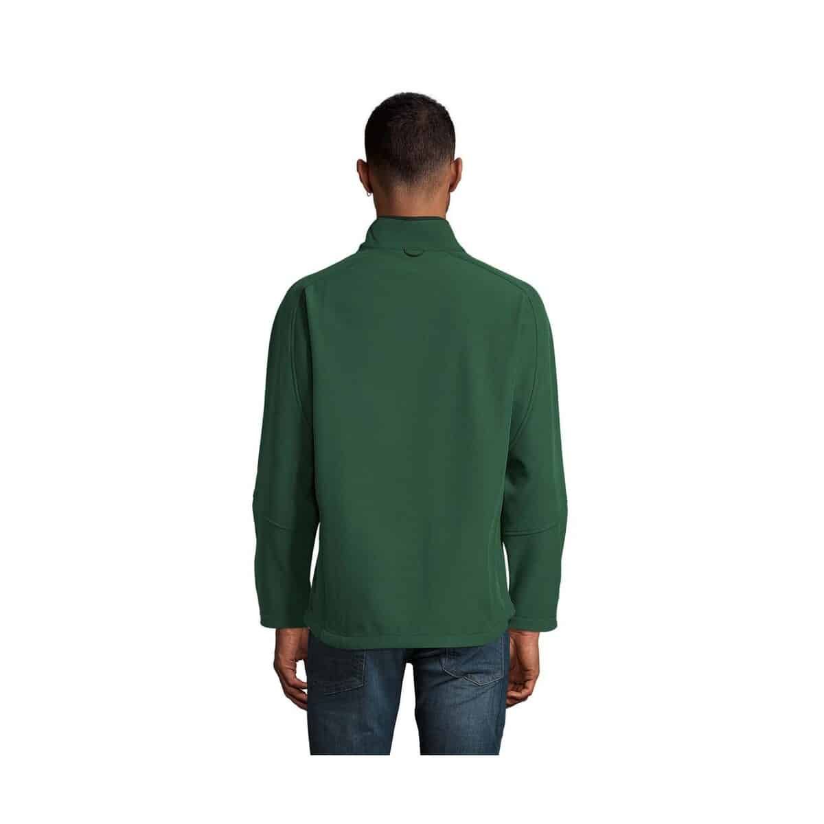 Kurtki z logo – relax męski softshell 340g relax s46600-bo-back RELAX Męski softshell 340g RELAX s46600-bo-back