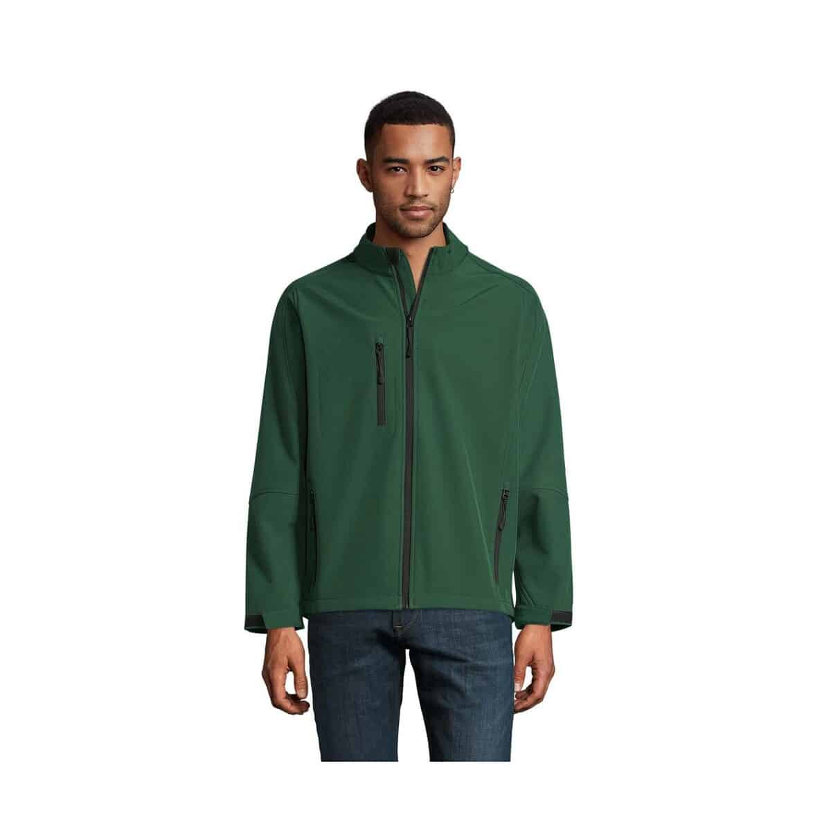 Kurtki z logo – relax męski softshell 340g relax s46600-bo RELAX Męski softshell 340g RELAX s46600-bo