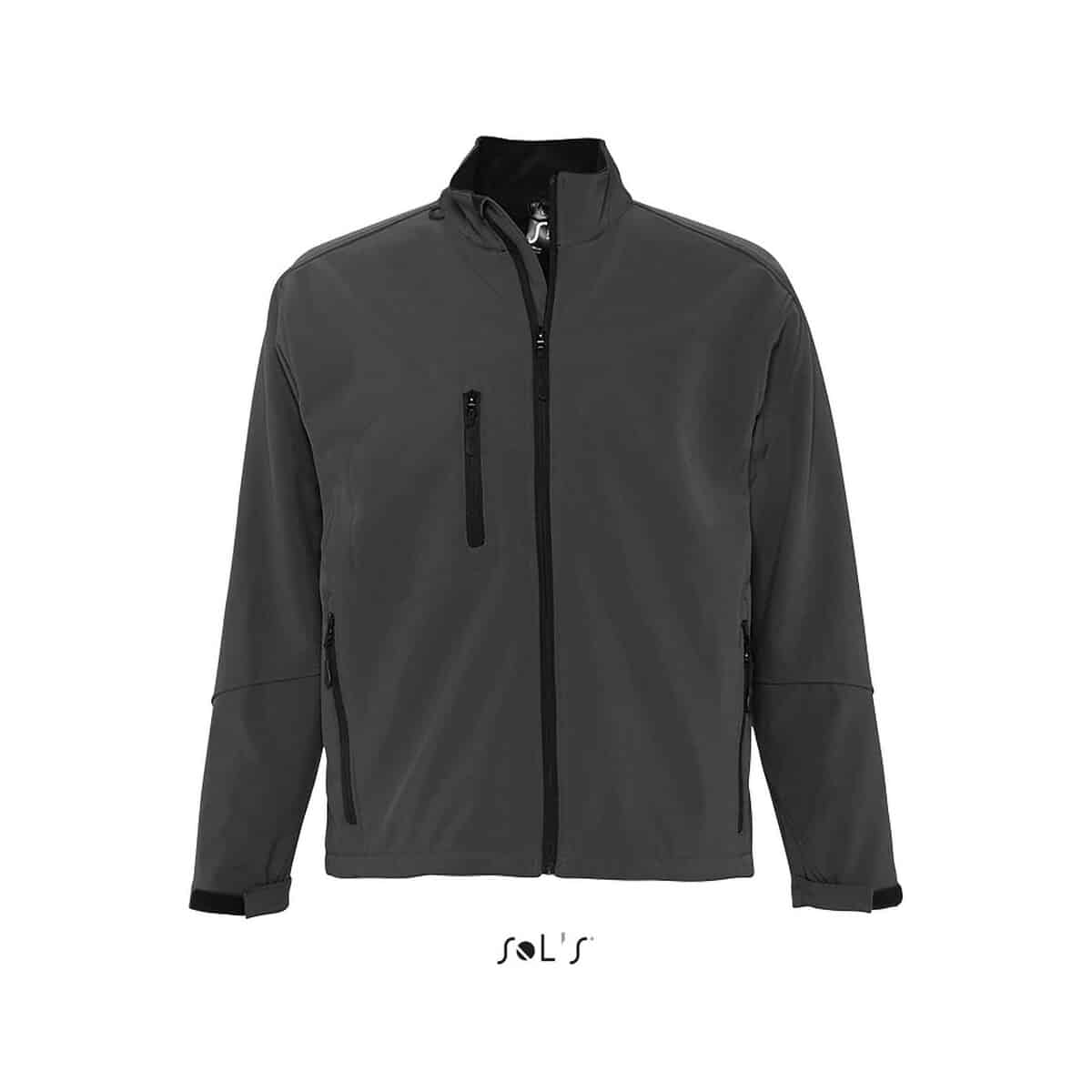 Kurtki z logo – relax męski softshell 340g relax s46600-cr RELAX Męski softshell 340g RELAX s46600-cr