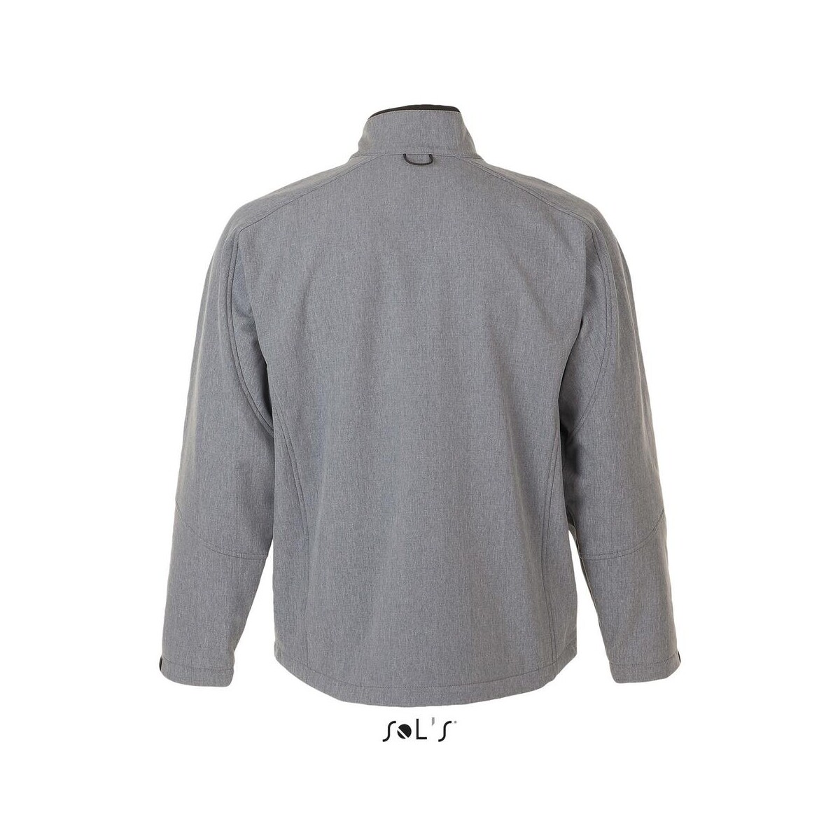 Kurtki z logo – relax męski softshell 340g relax s46600-gm-back RELAX Męski softshell 340g RELAX s46600-gm-back