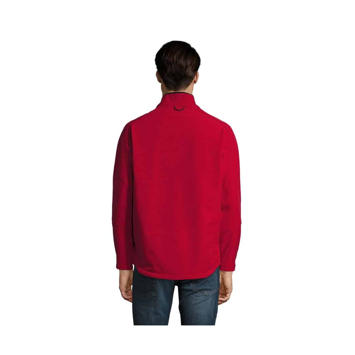 Kurtki z logo – relax męski softshell 340g relax s46600-pe-back RELAX Męski softshell 340g RELAX s46600-pe-back