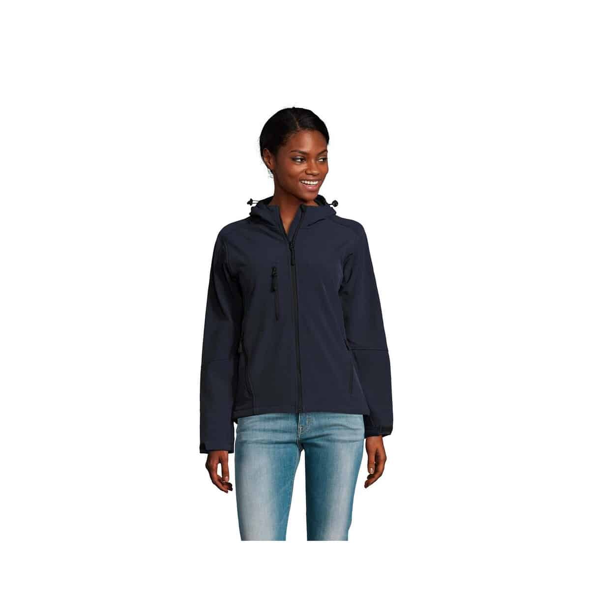 Kurtki z logo – replay damski softshell340 replay women s46802-fn REPLAY damski softshell340 REPLAY WOMEN s46802-fn