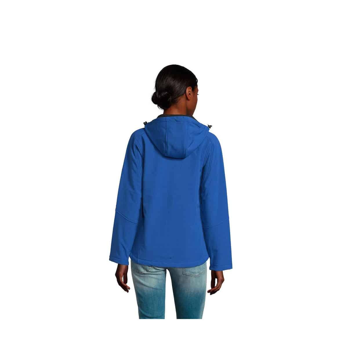 Kurtki z logo – replay damski softshell340 replay women s46802-rb-back REPLAY damski softshell340 REPLAY WOMEN s46802-rb-back