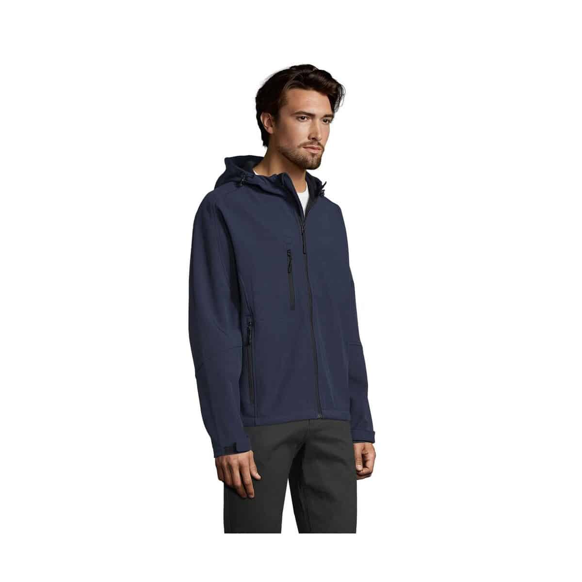 Kurtki z logo – replay męski softshell 340 replay men s46602-fn-side REPLAY męski softshell 340 REPLAY MEN s46602-fn-side