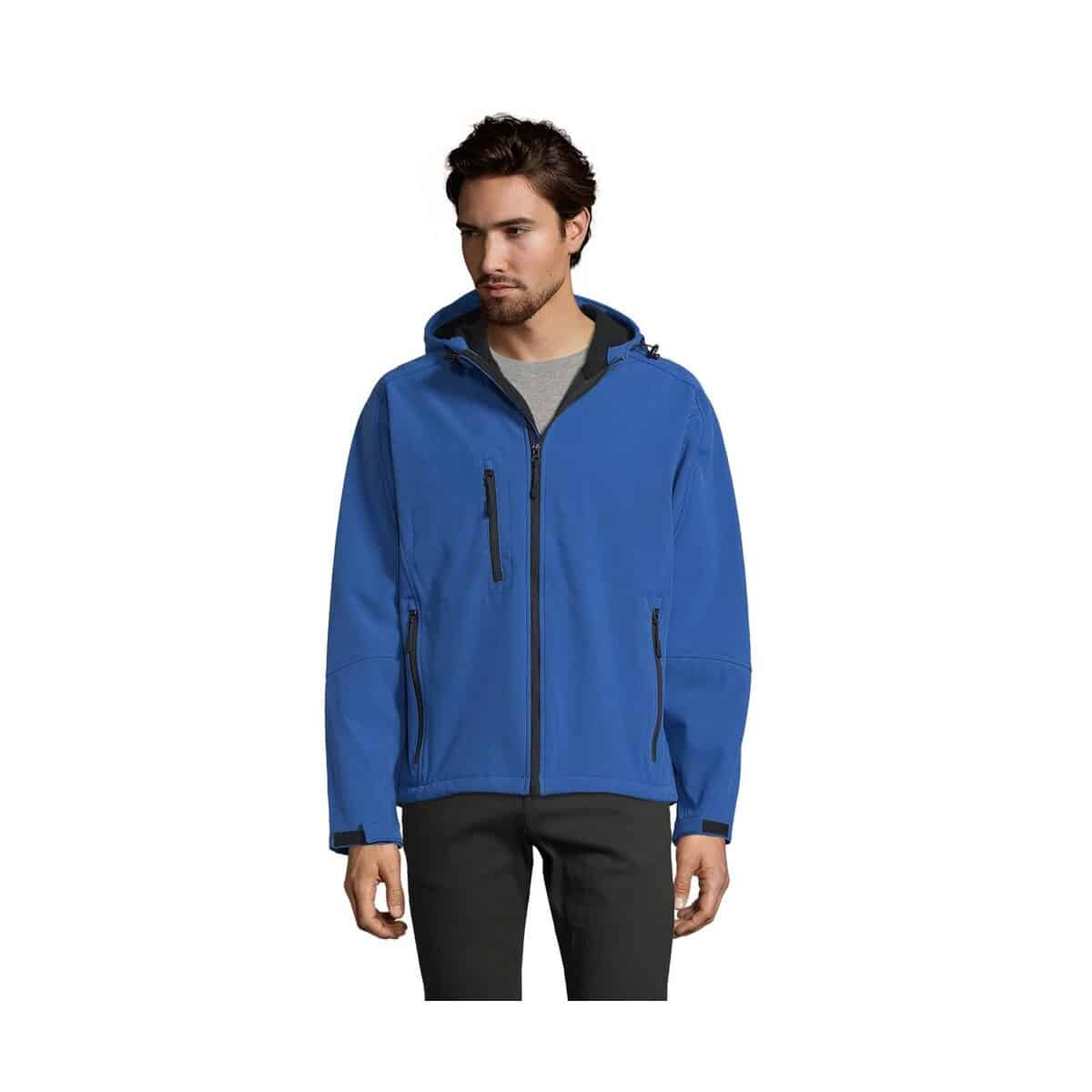 Kurtki z logo – replay męski softshell 340 replay men s46602-rb REPLAY męski softshell 340 REPLAY MEN s46602-rb